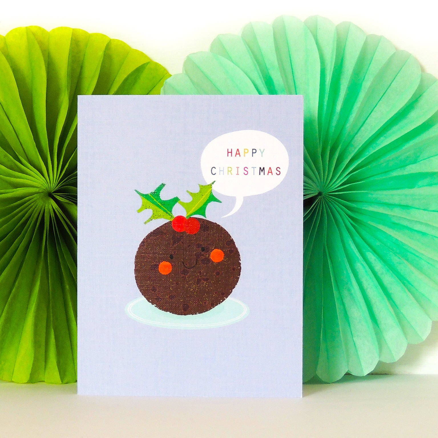 SM56 mini Christmas pudding card