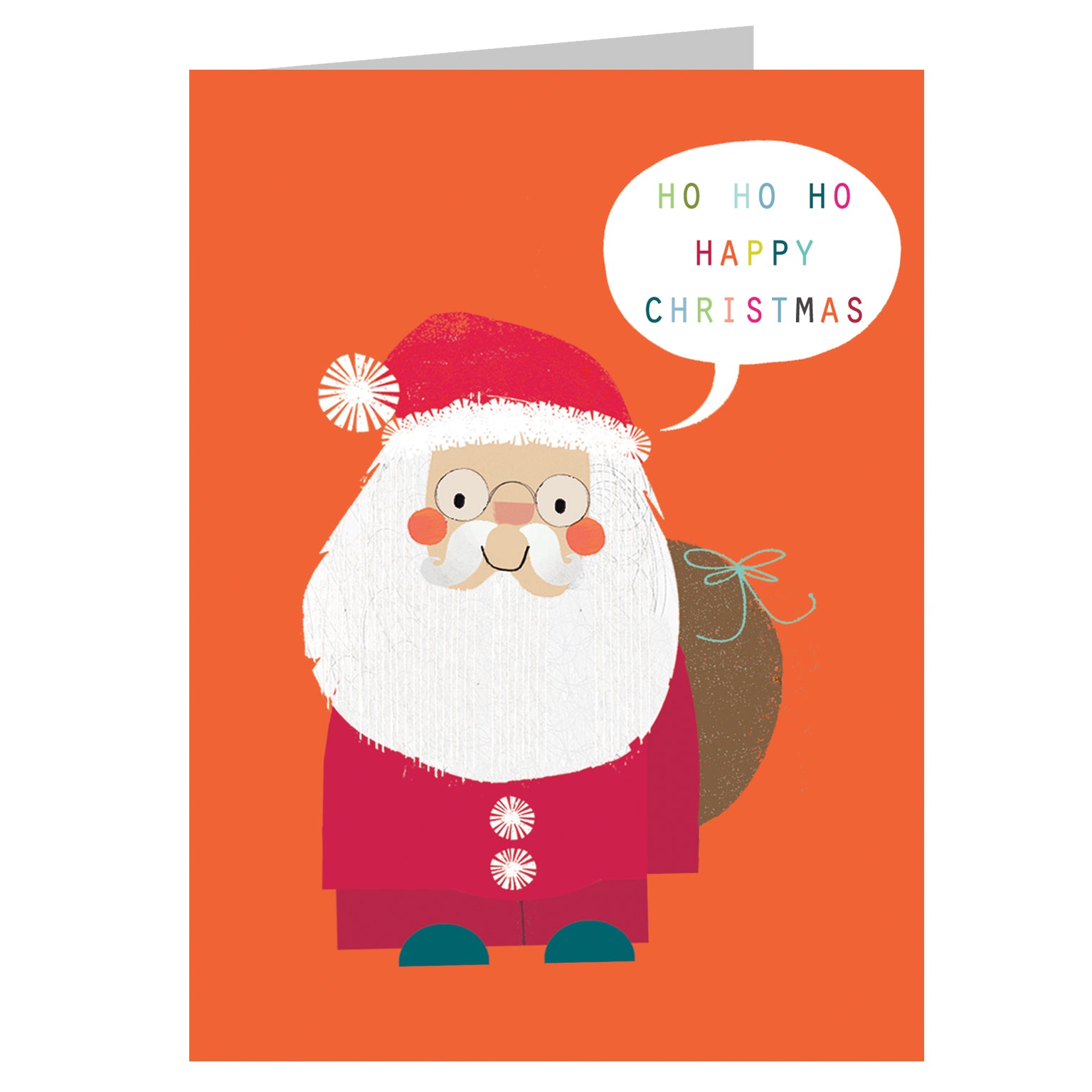 SM59 mini Father Christmas card