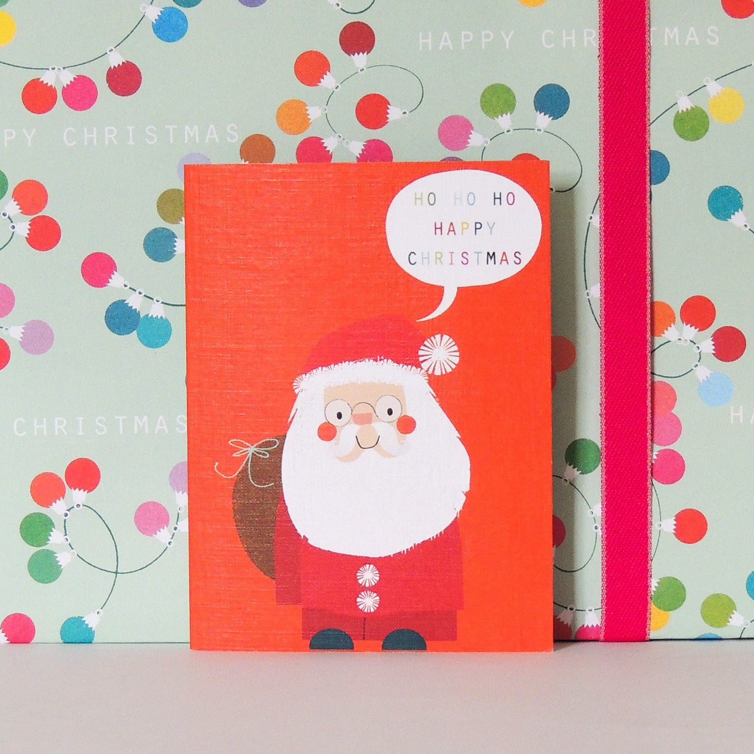 SM59 mini Father Christmas card