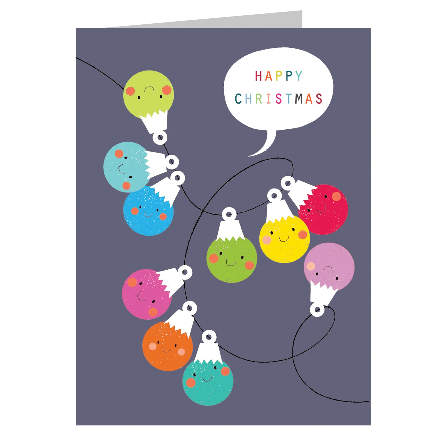 SM60 mini Christmas lights card