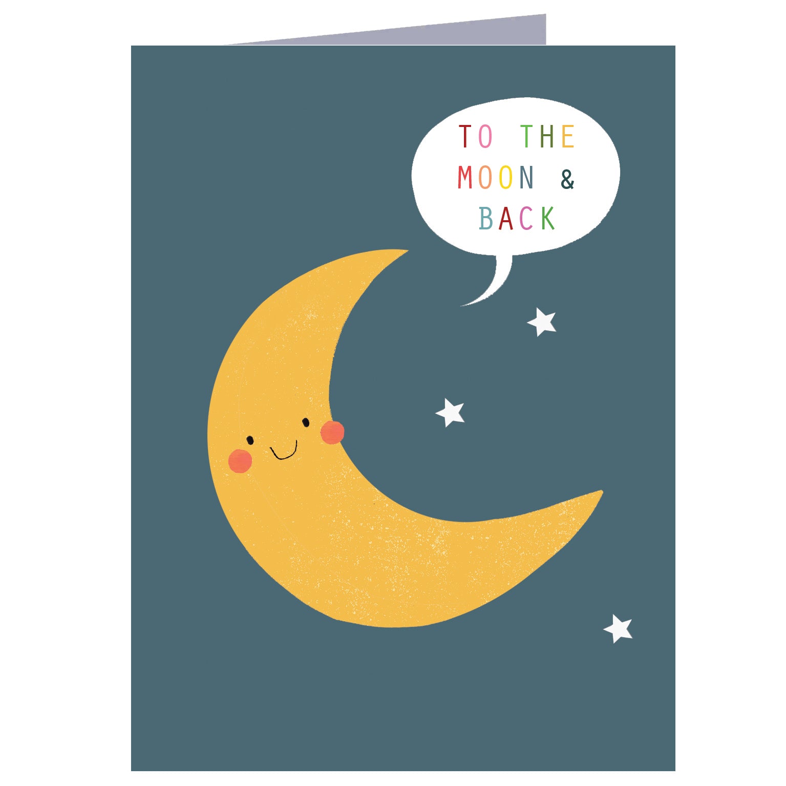 SM65 mini moon greetings card