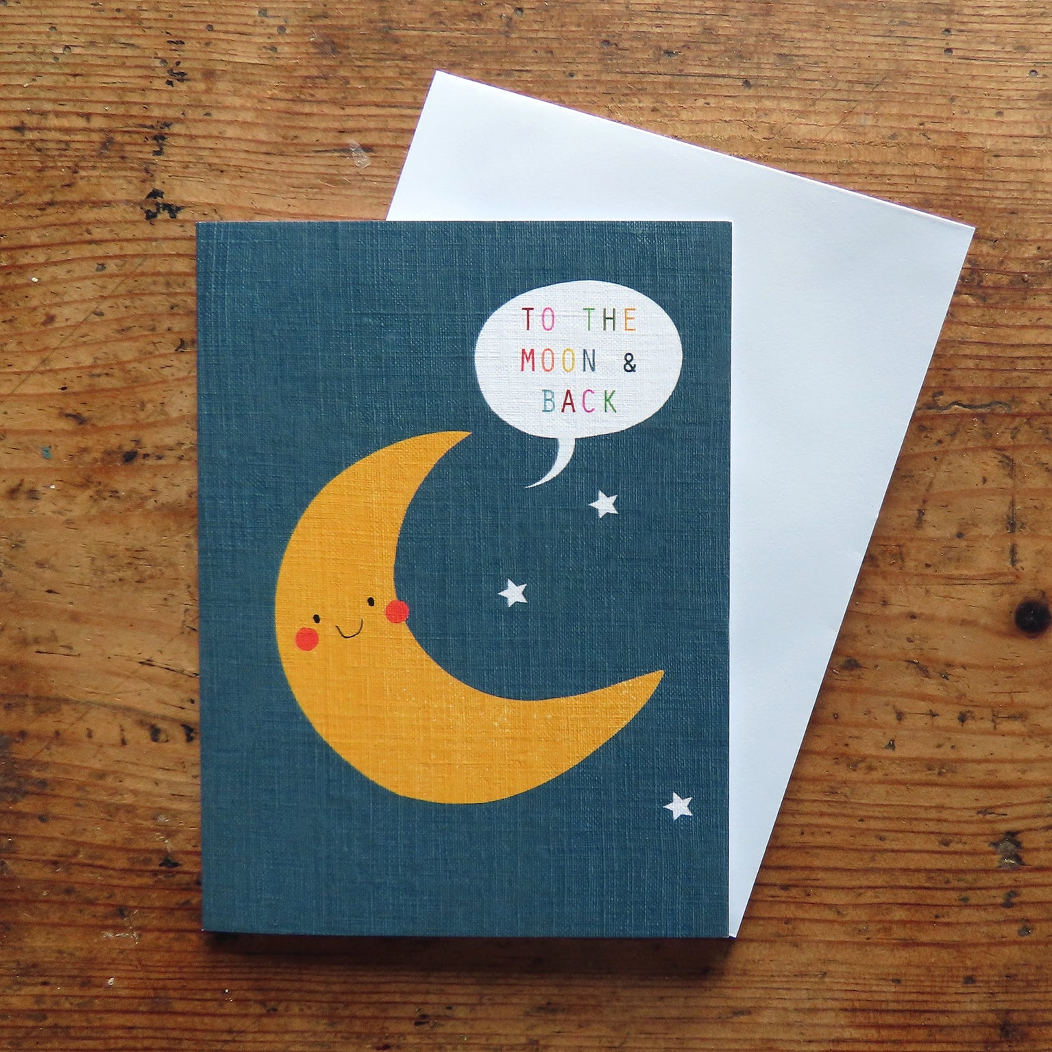 SM65 mini moon greetings card