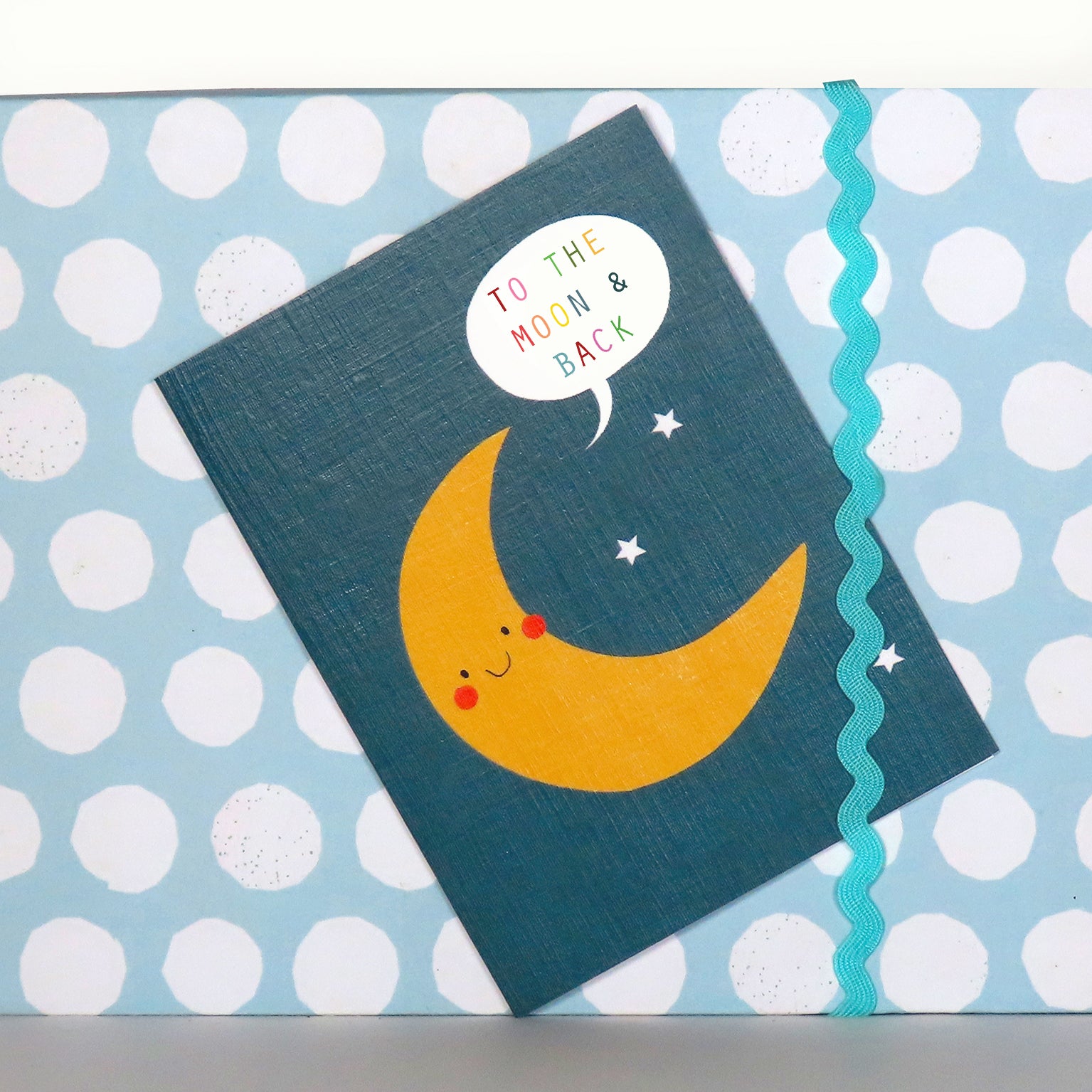 SM65 mini moon greetings card