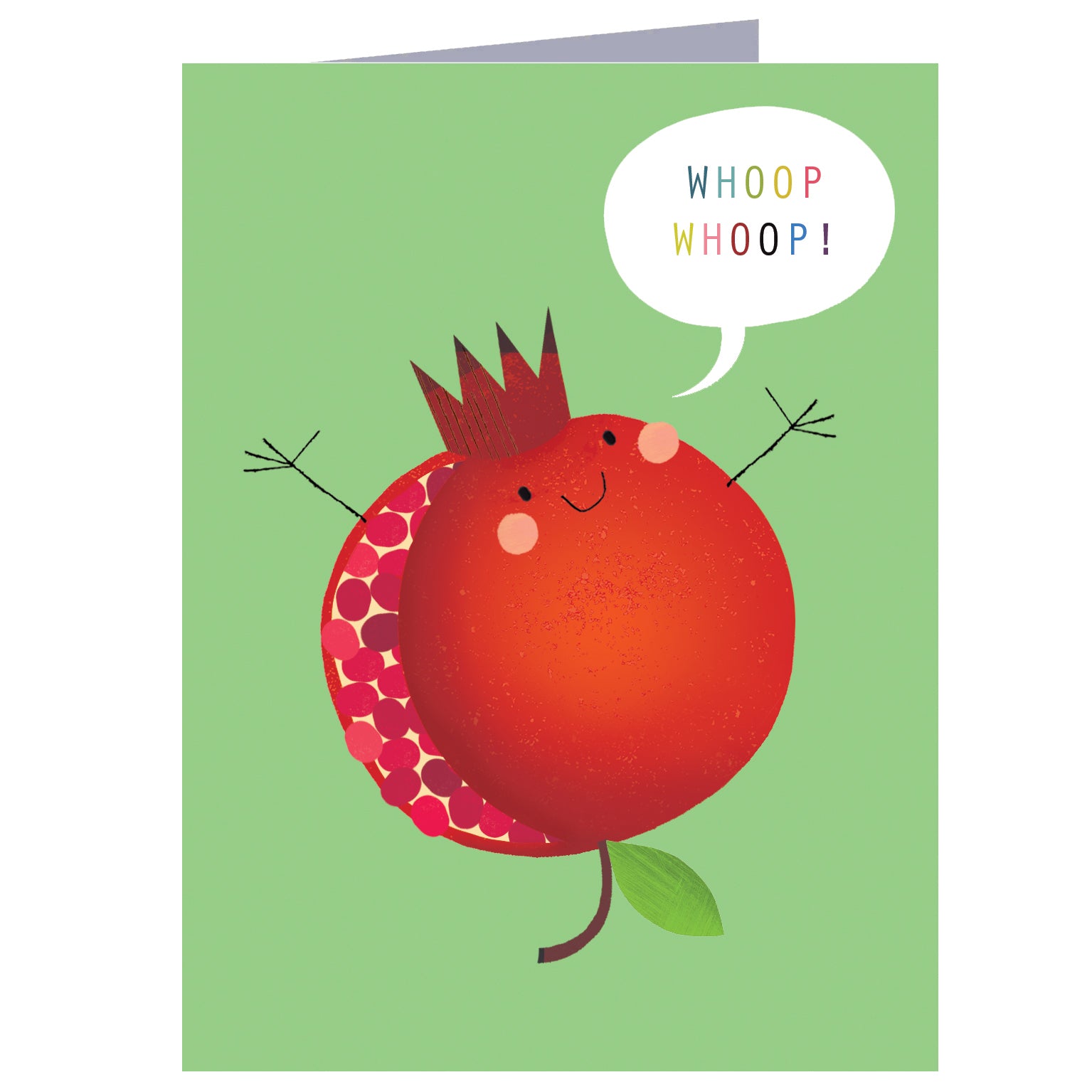 SM67 mini pomegranate greetings card