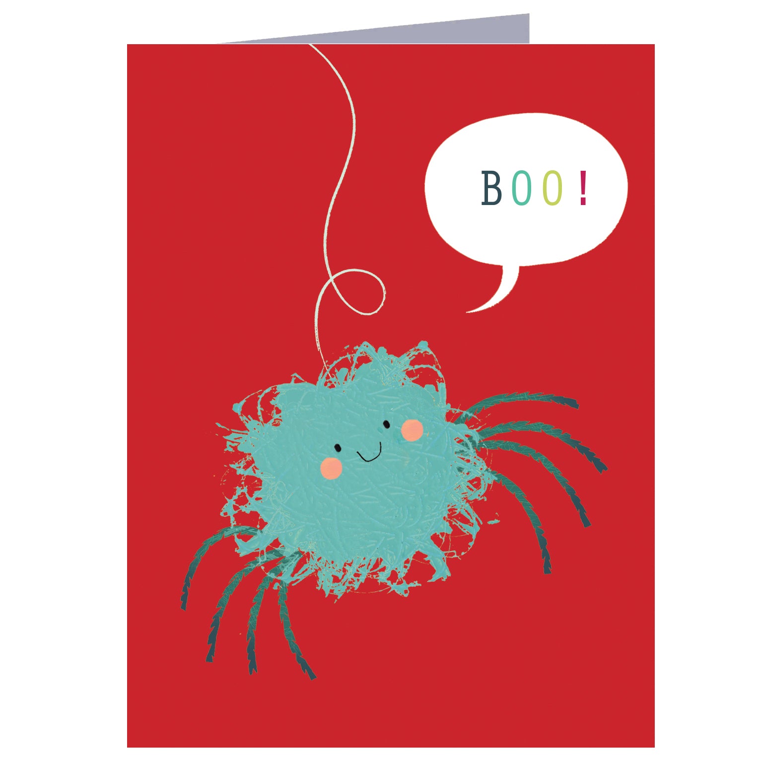 SM69 mini spider greetings card