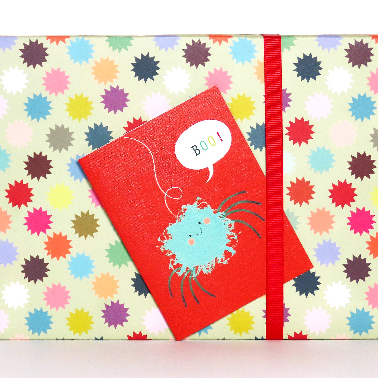 SM69 mini spider greetings card