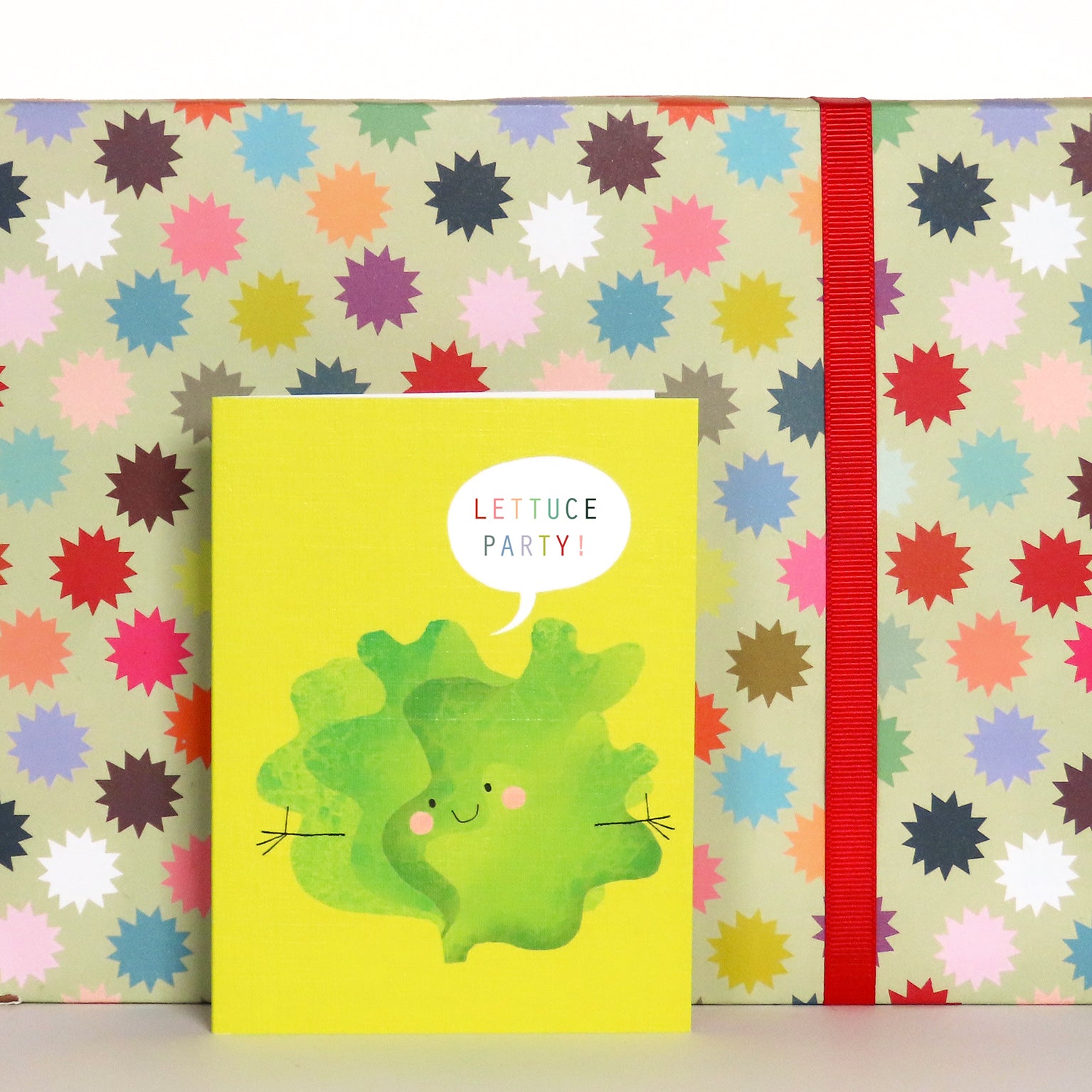 SM77 mini lettuce congratulations card