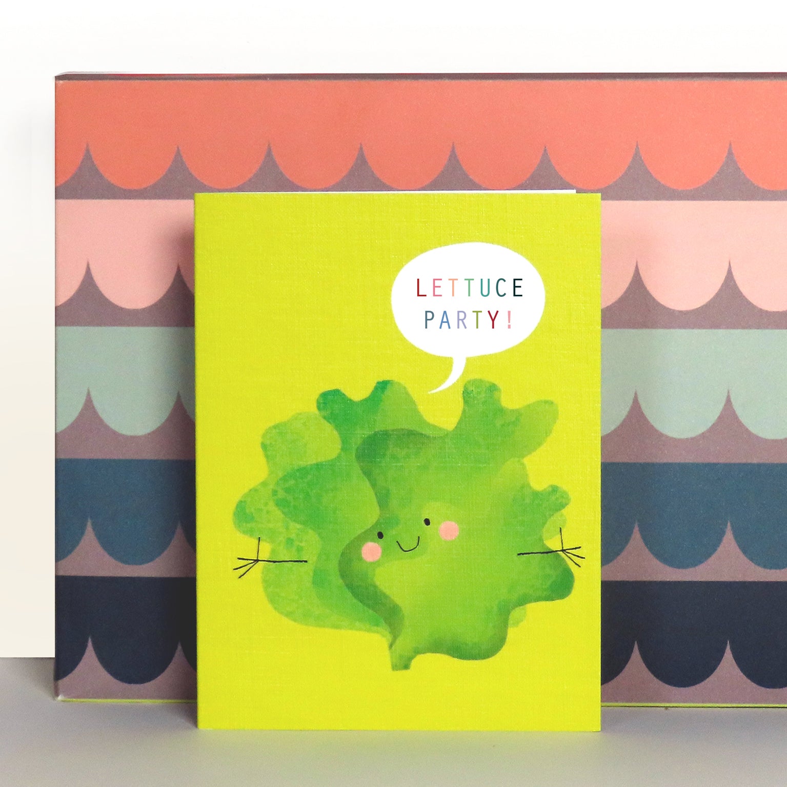 SM77 mini lettuce congratulations card