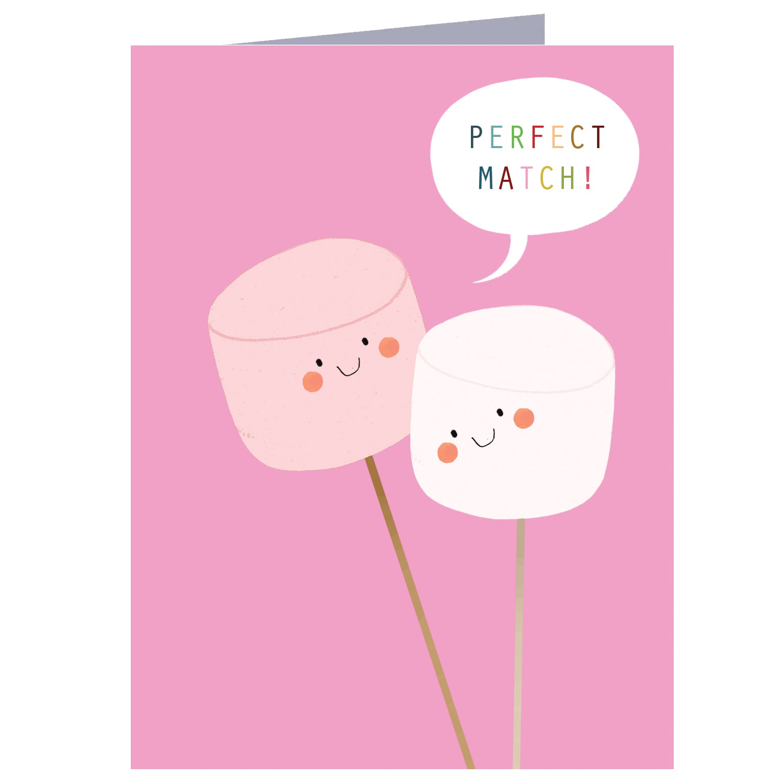 SM80 mini marshmallows greetings card