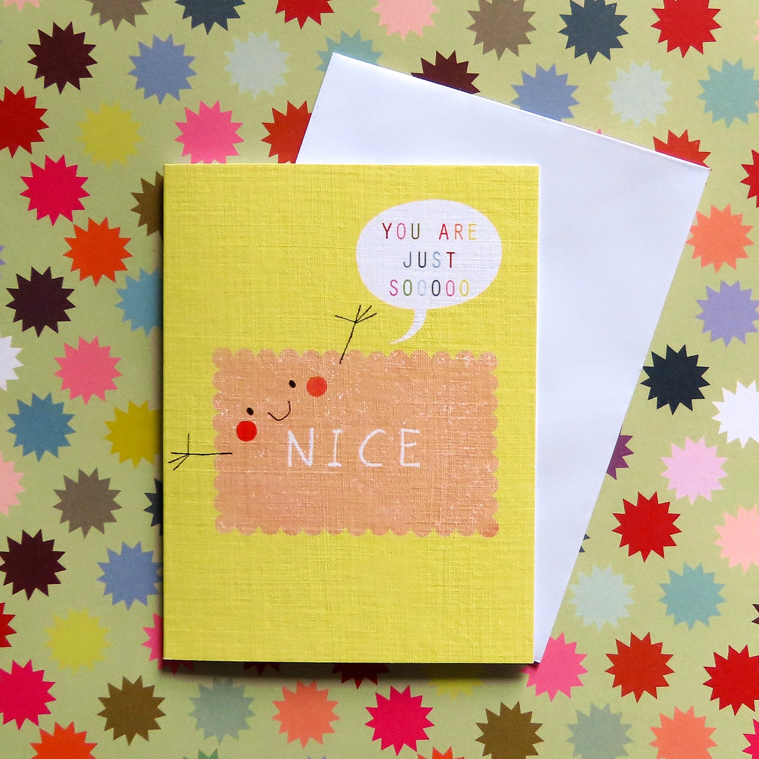 mini nice greetings card