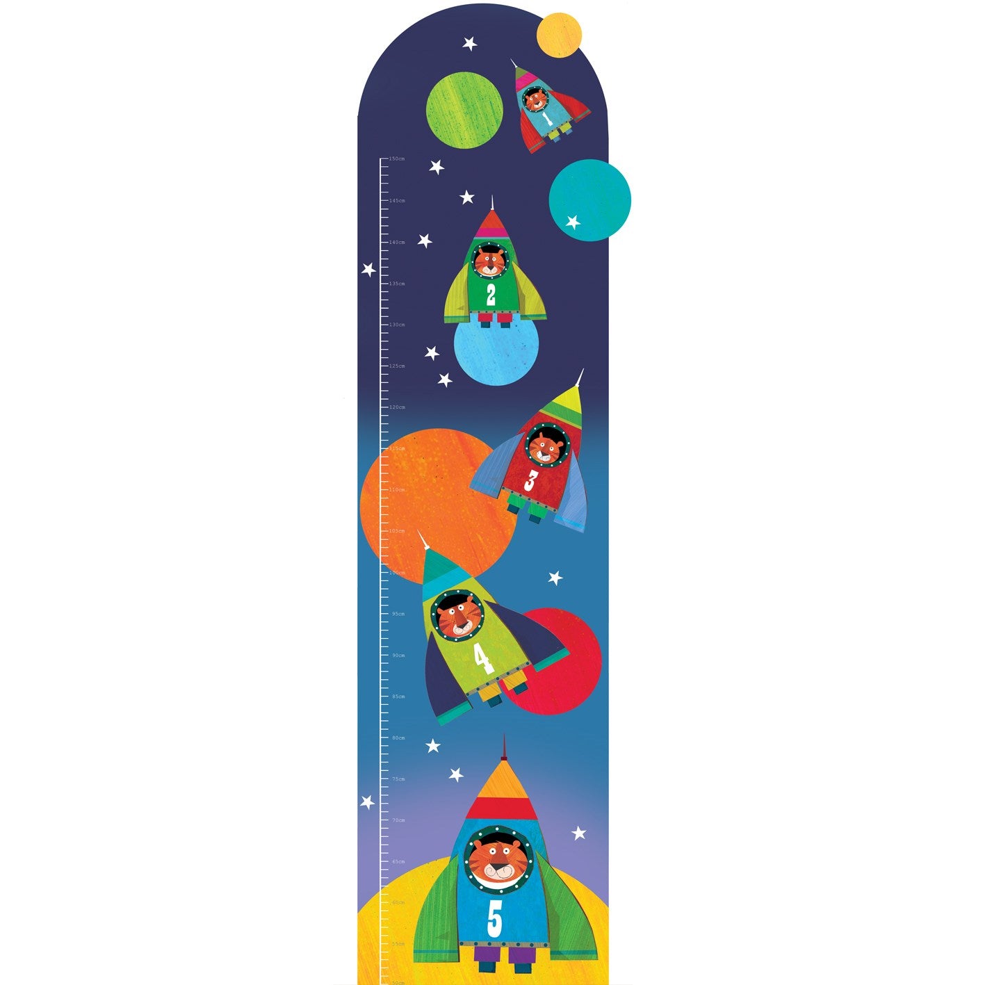 personalised space height chart