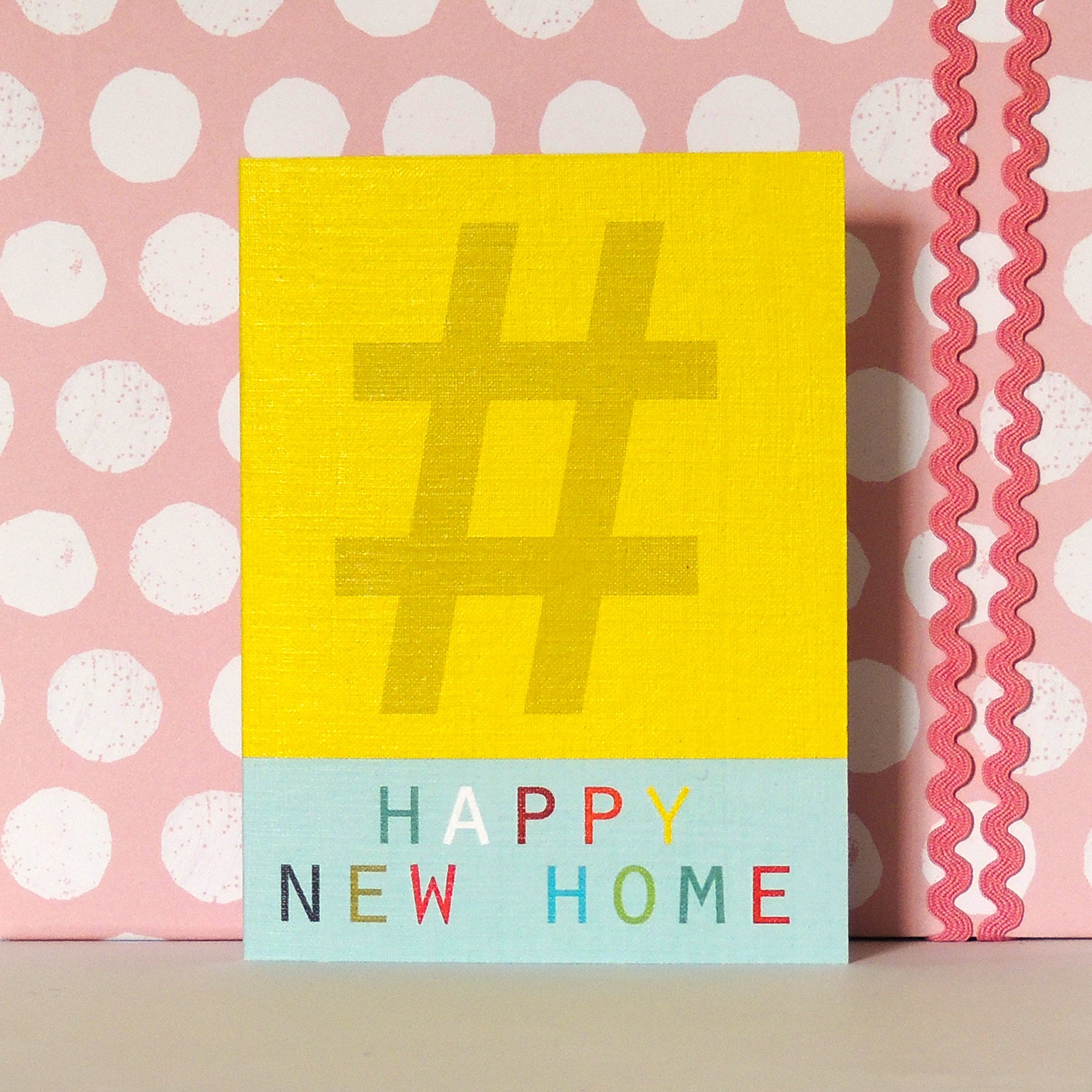 STW15 mini hashtag happy new home card