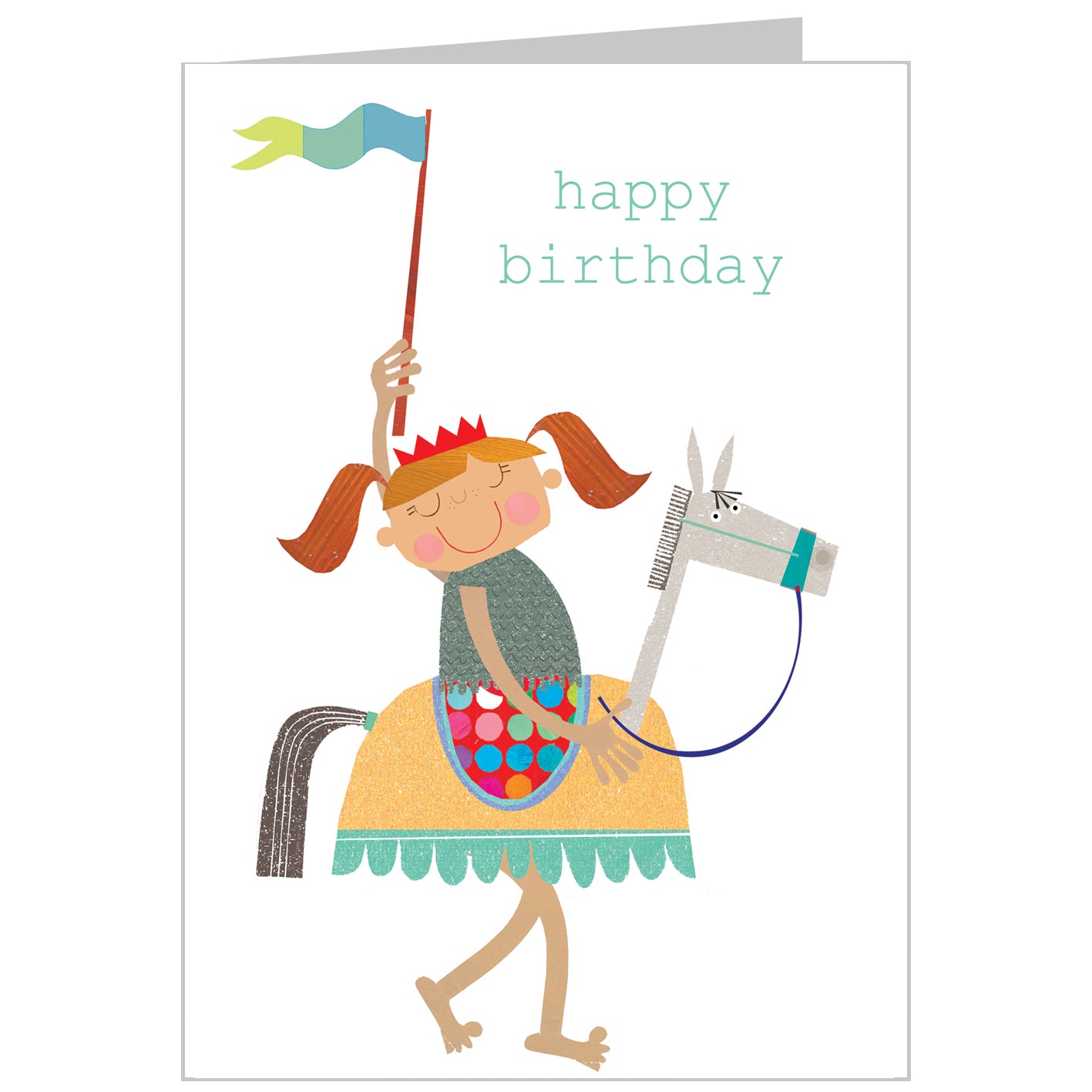 TB01 knight happy birthday card