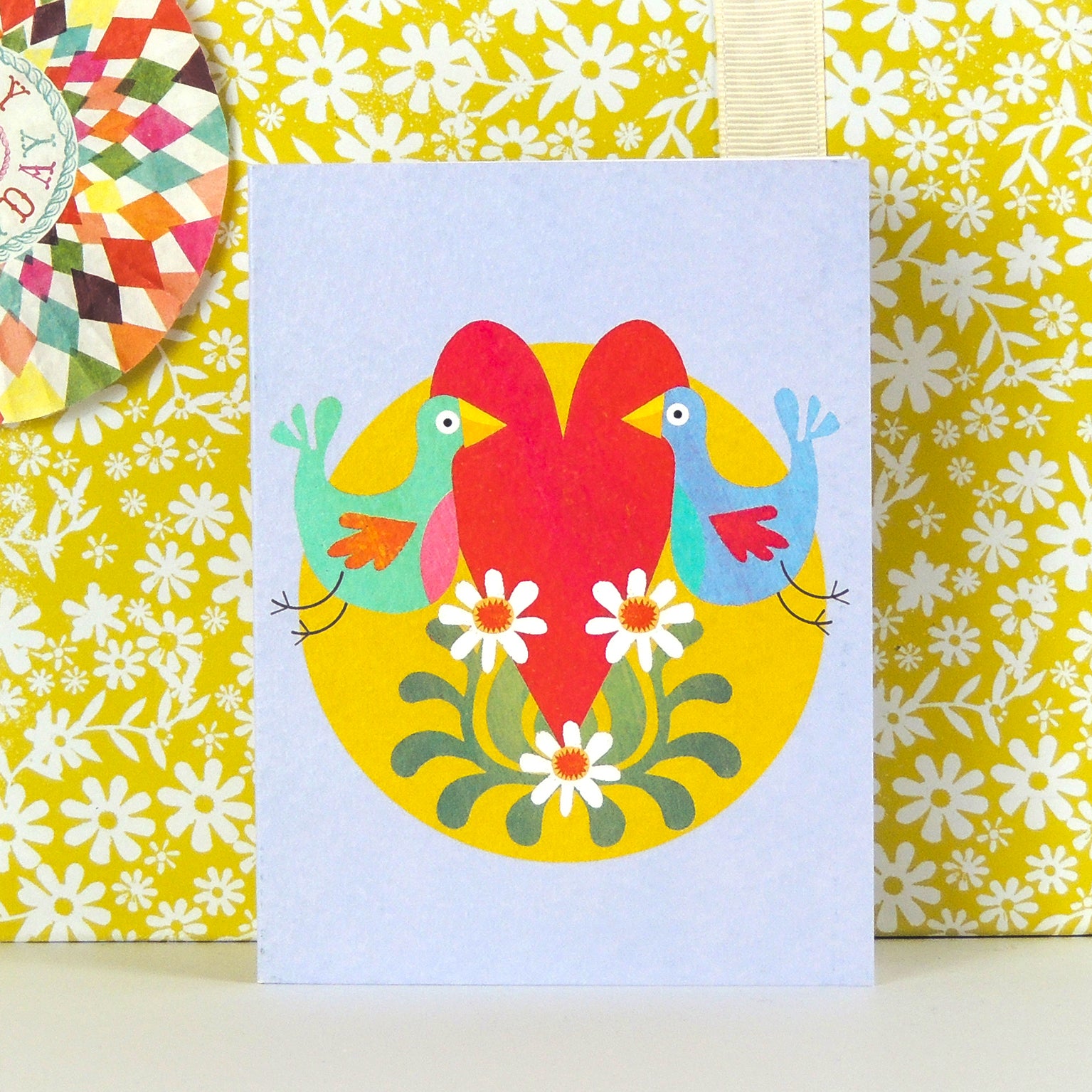 TW17 mini love birds card