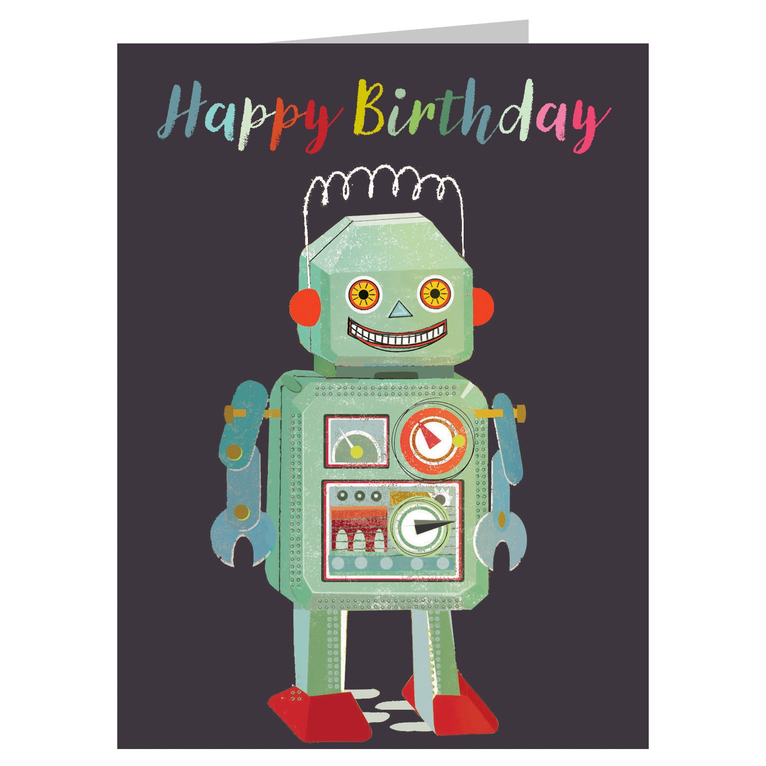 TW201 mini robot birthday card