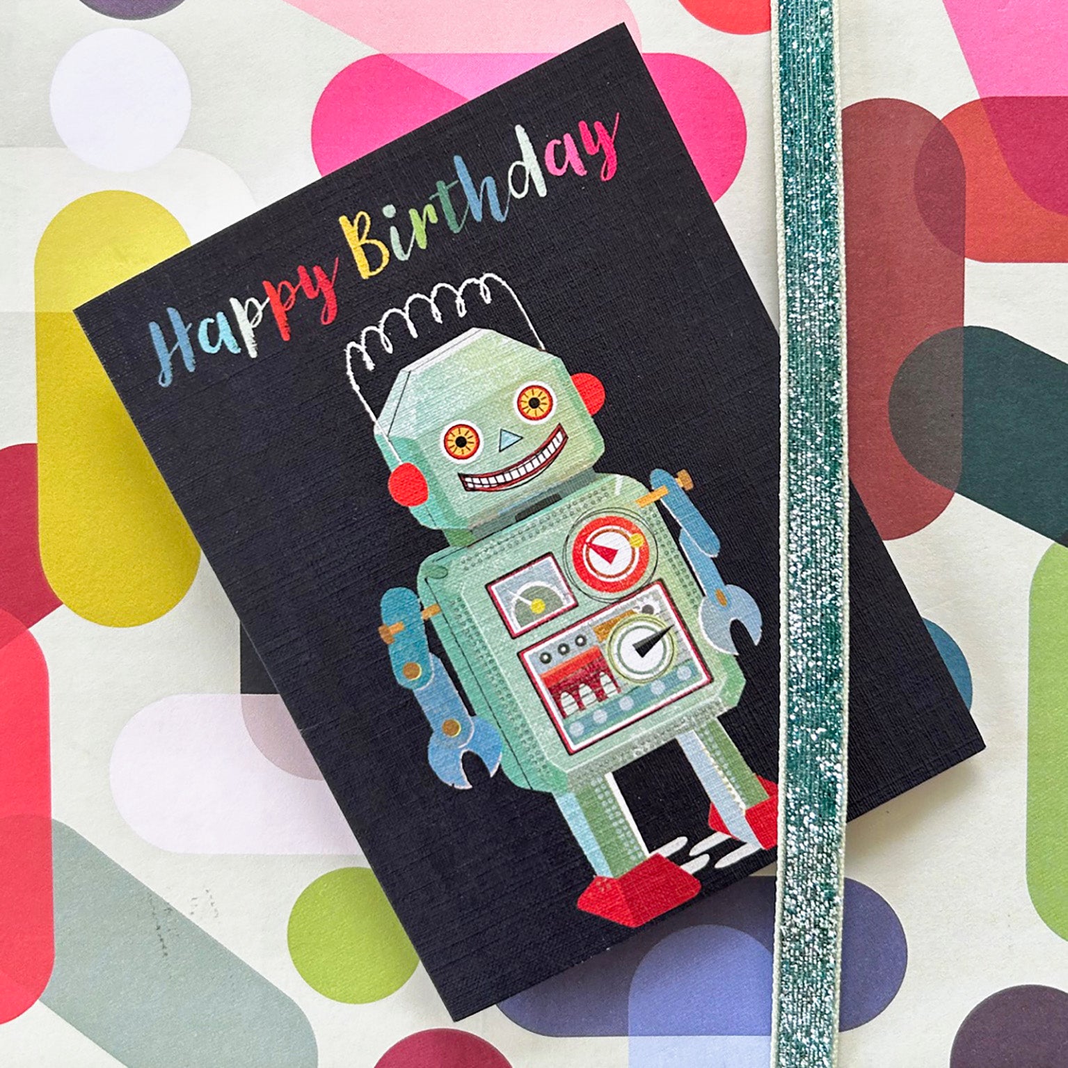 TW201 mini robot birthday card