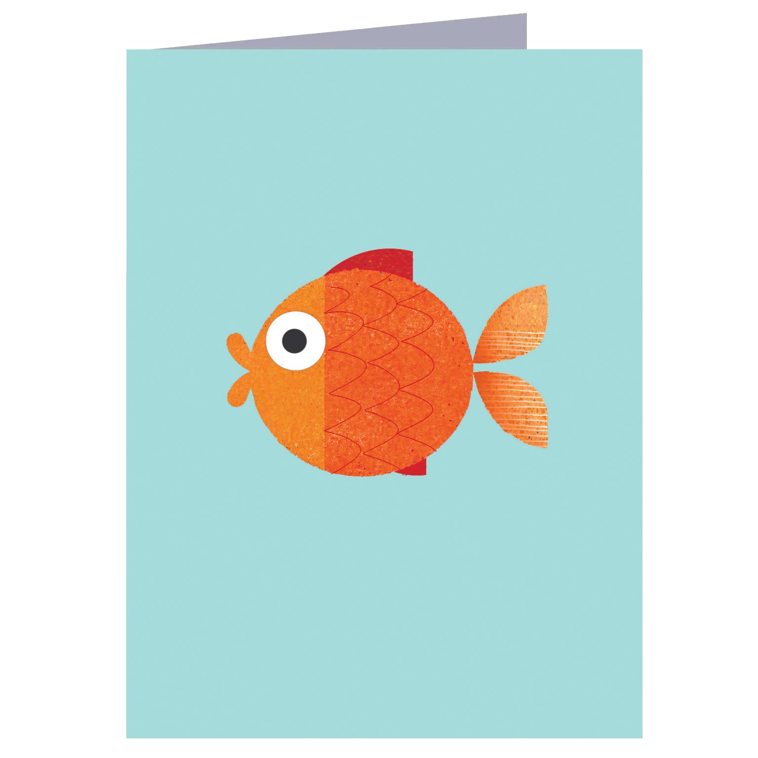 TW23 mini goldfish greetings card