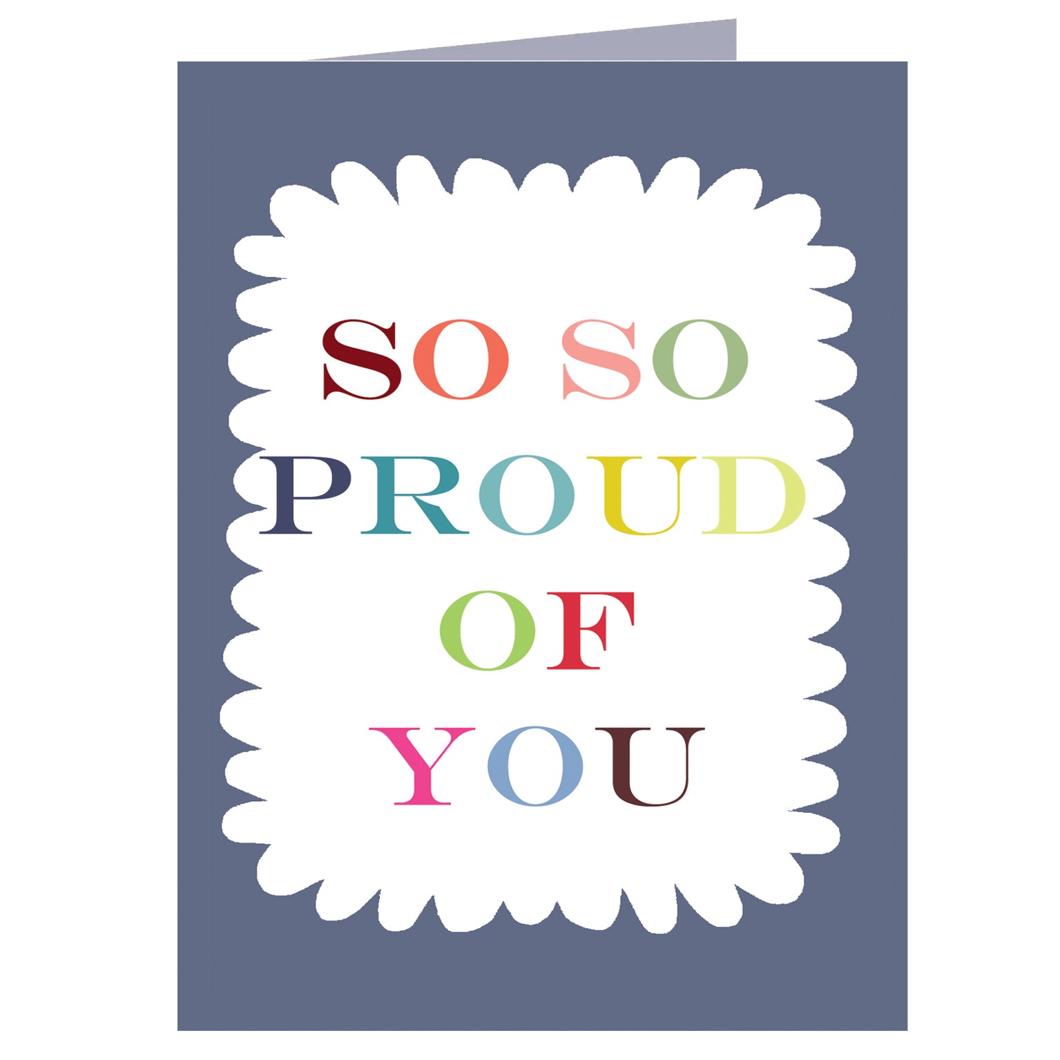 mini proud of you card