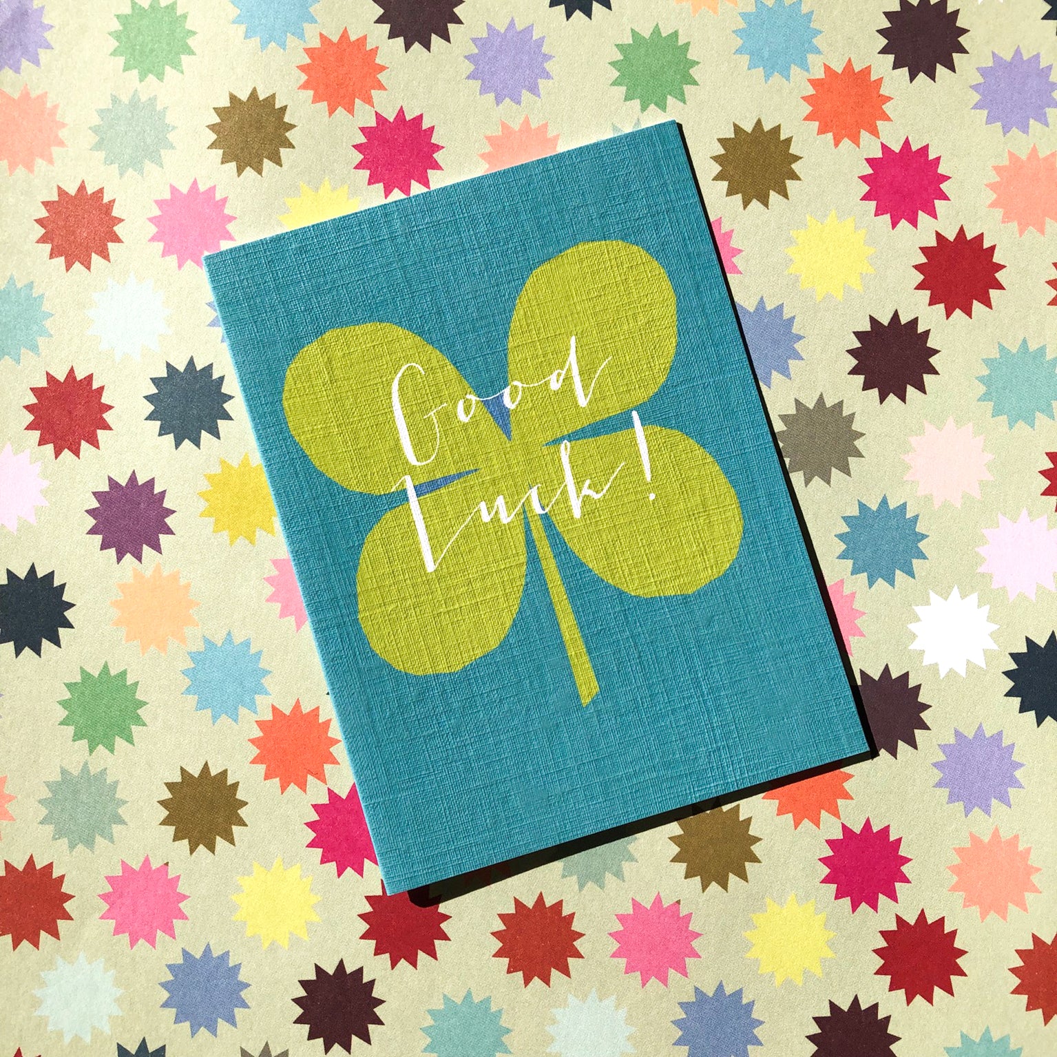 mini good luck card