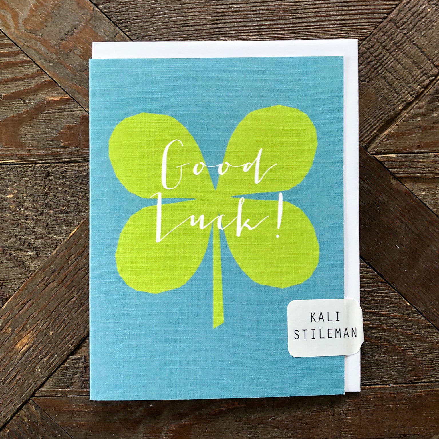 mini good luck card