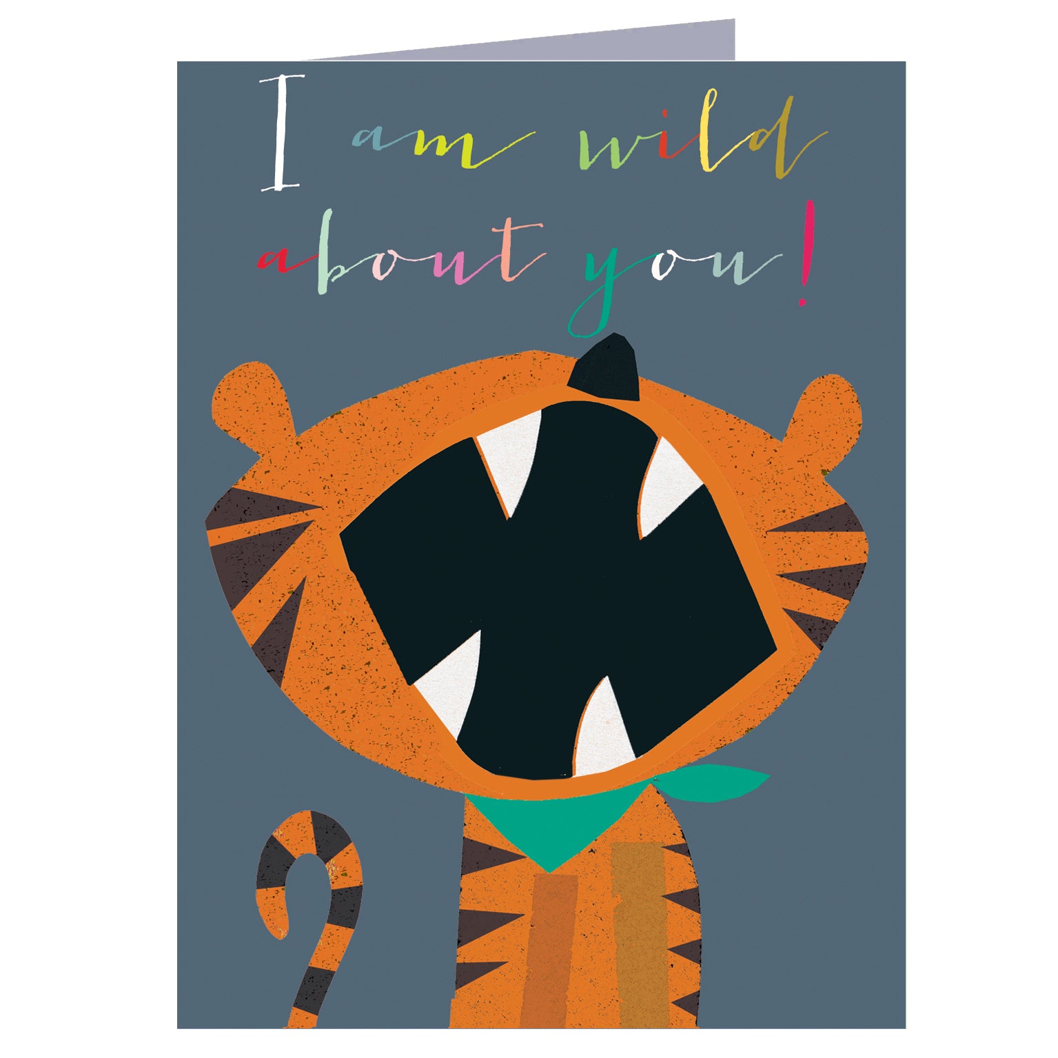 mini wild about you card