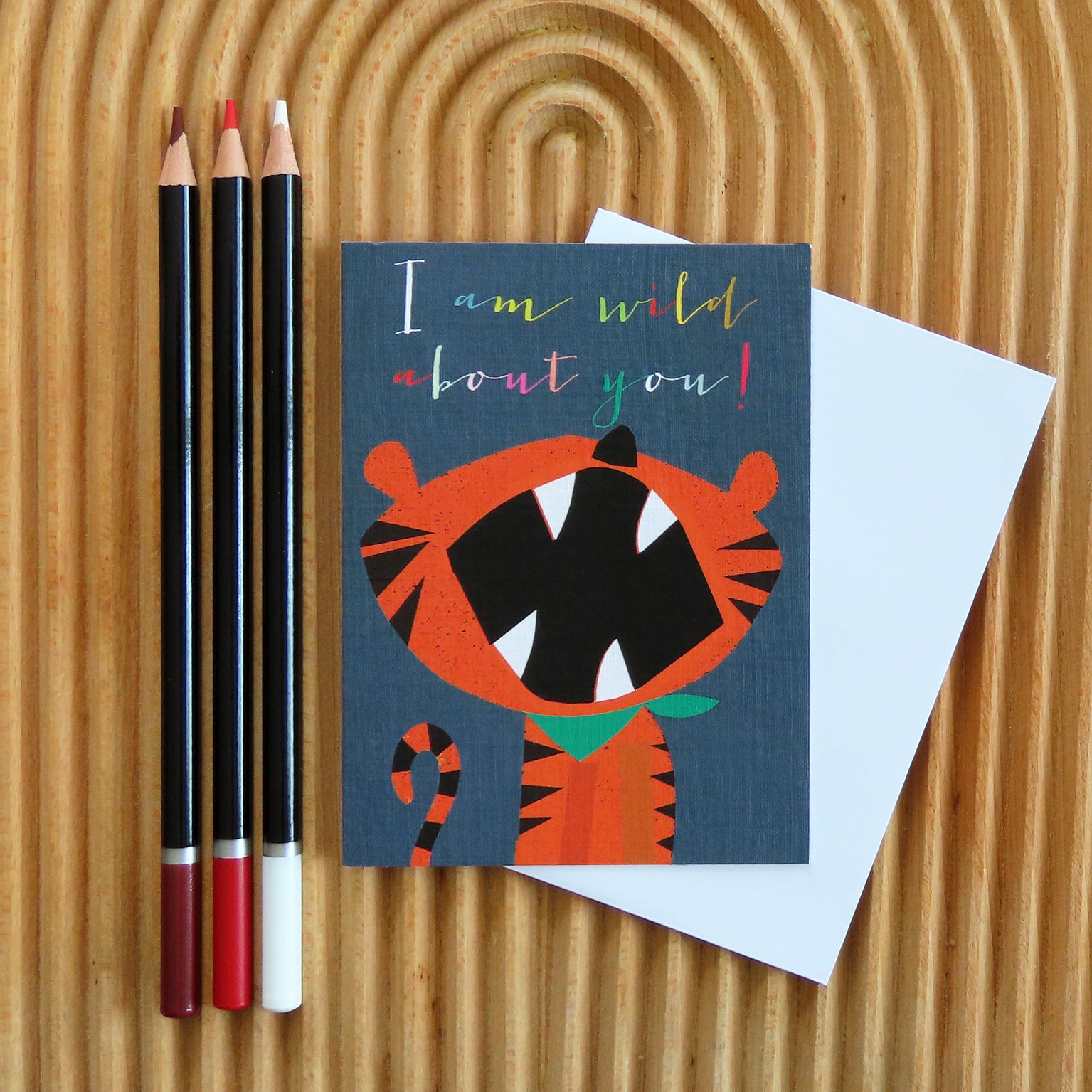 mini wild about you card