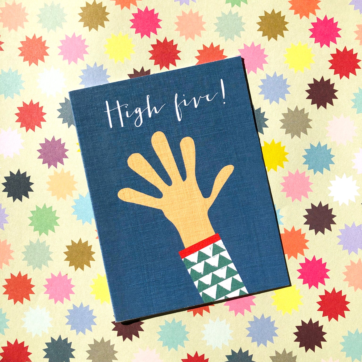 mini high five card