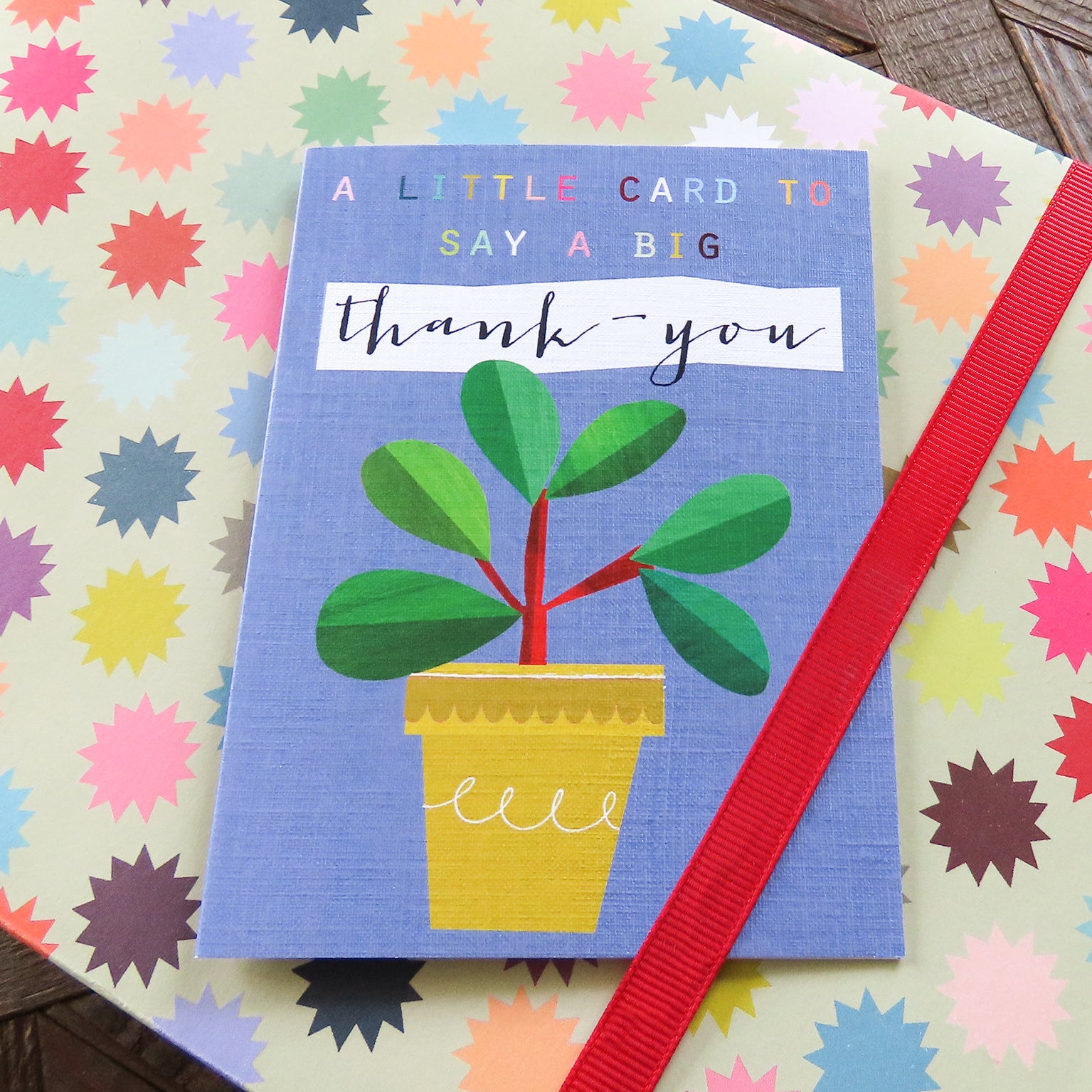 mini thank you card