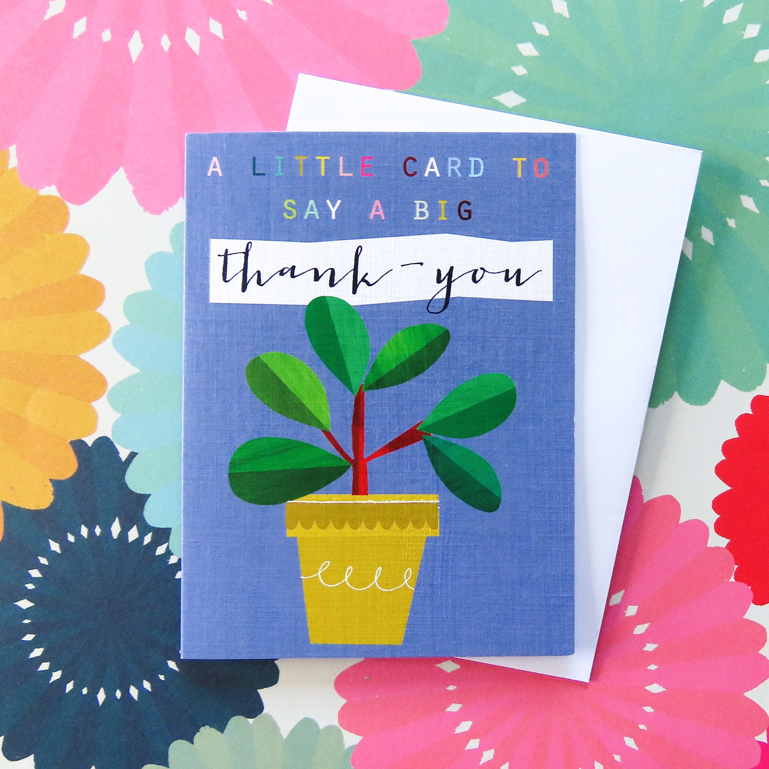 mini thank you card