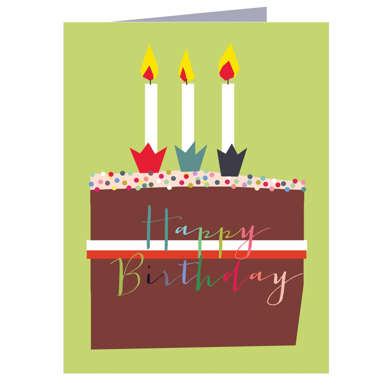 mini happy birthday card