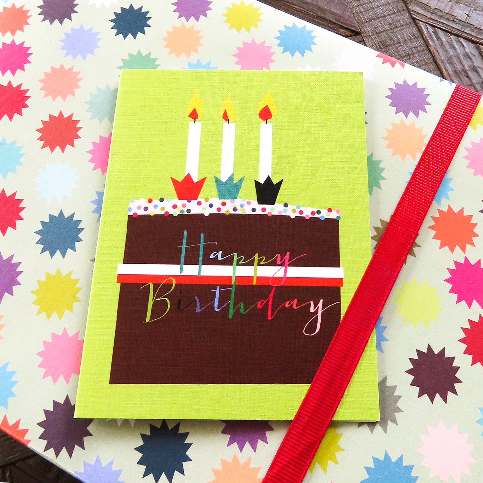 mini happy birthday card