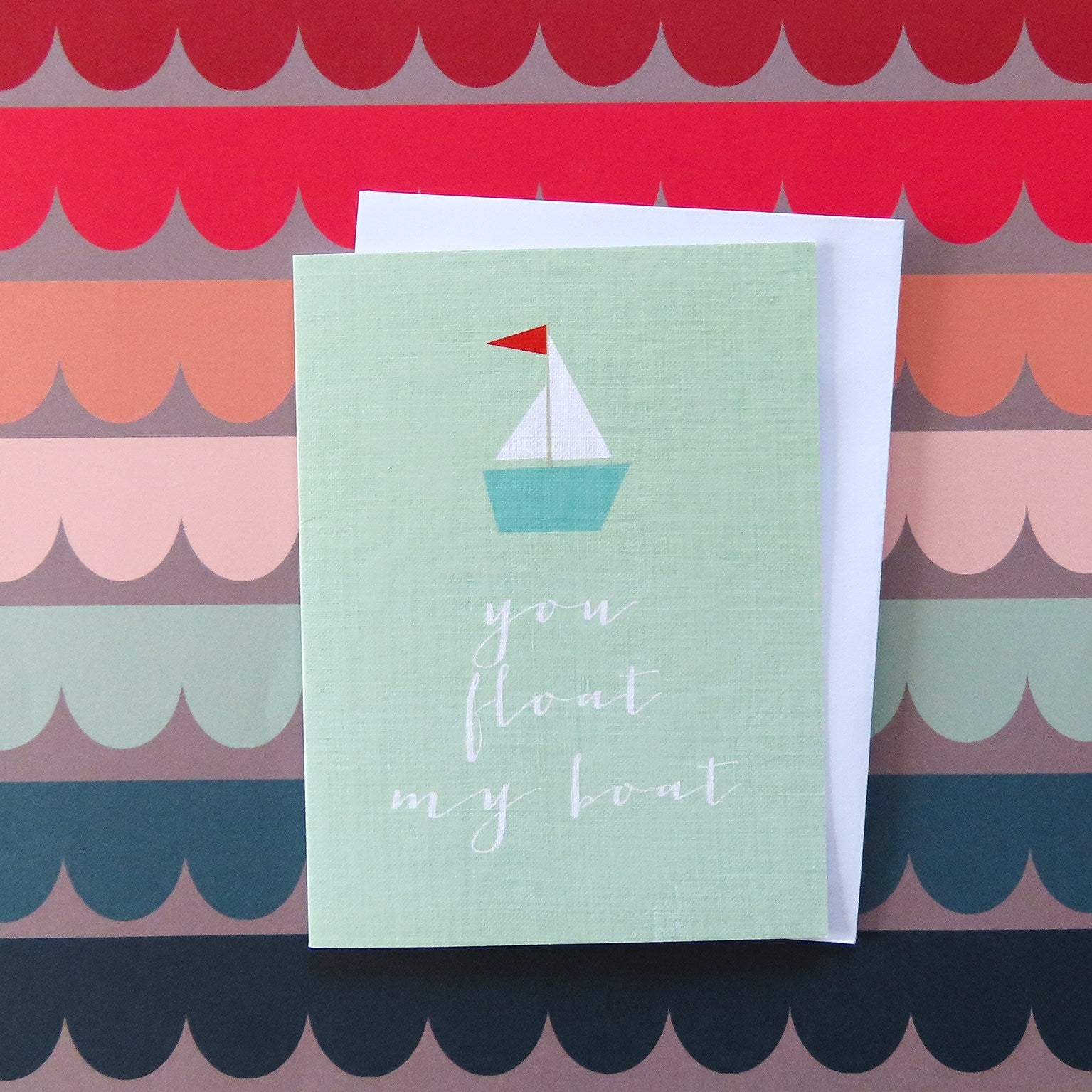 mini you float my boat card