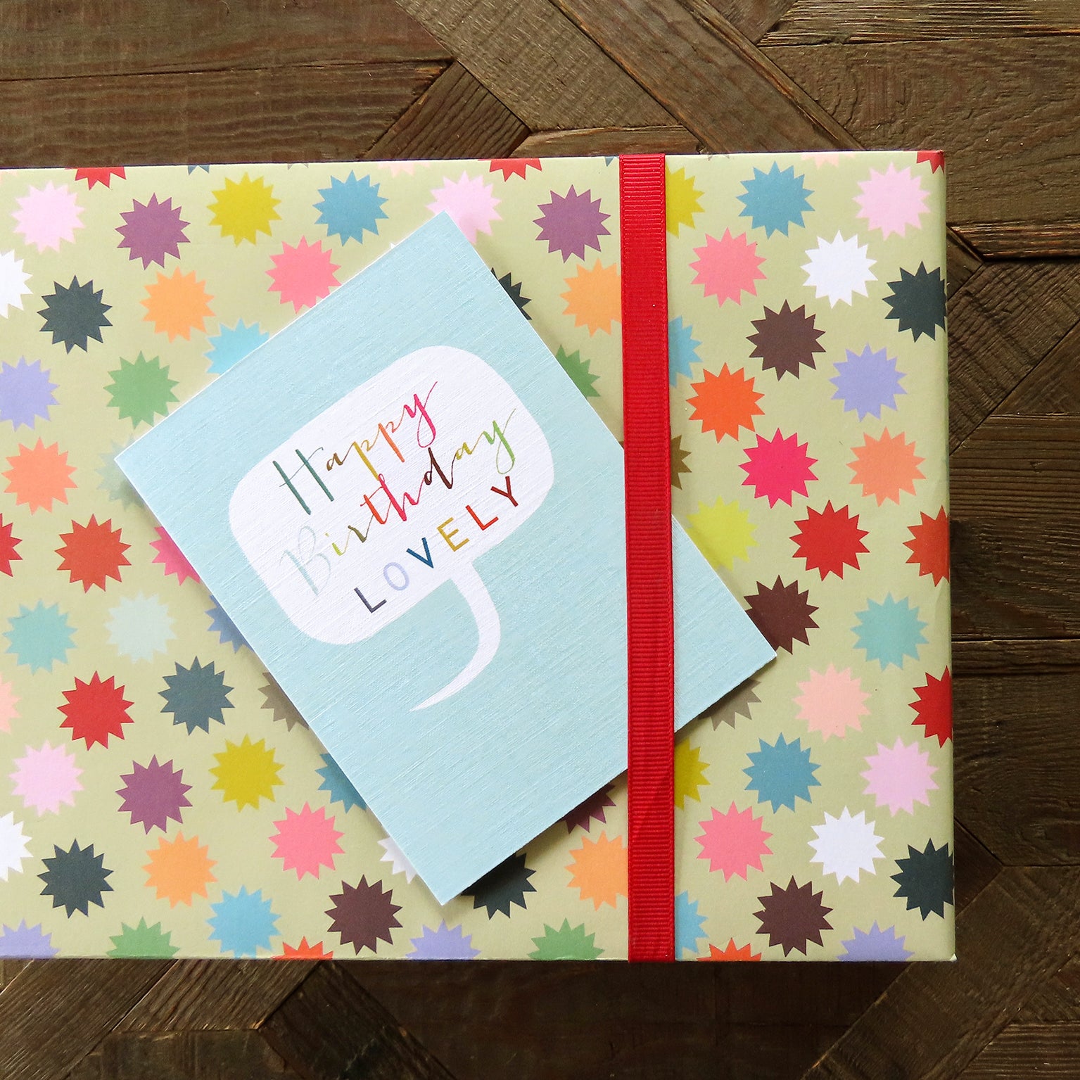 mini happy birthday lovely card