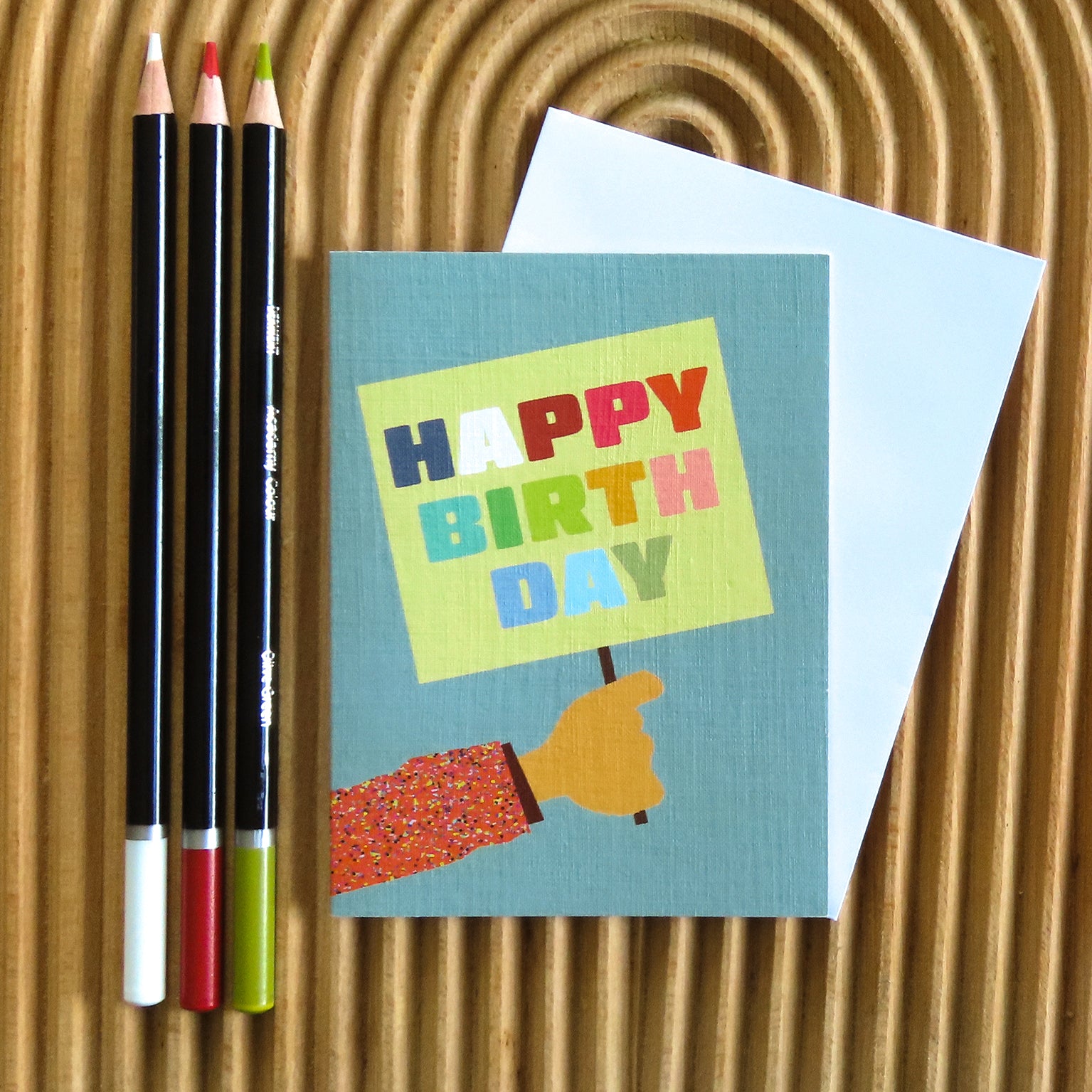 mini happy birthday card