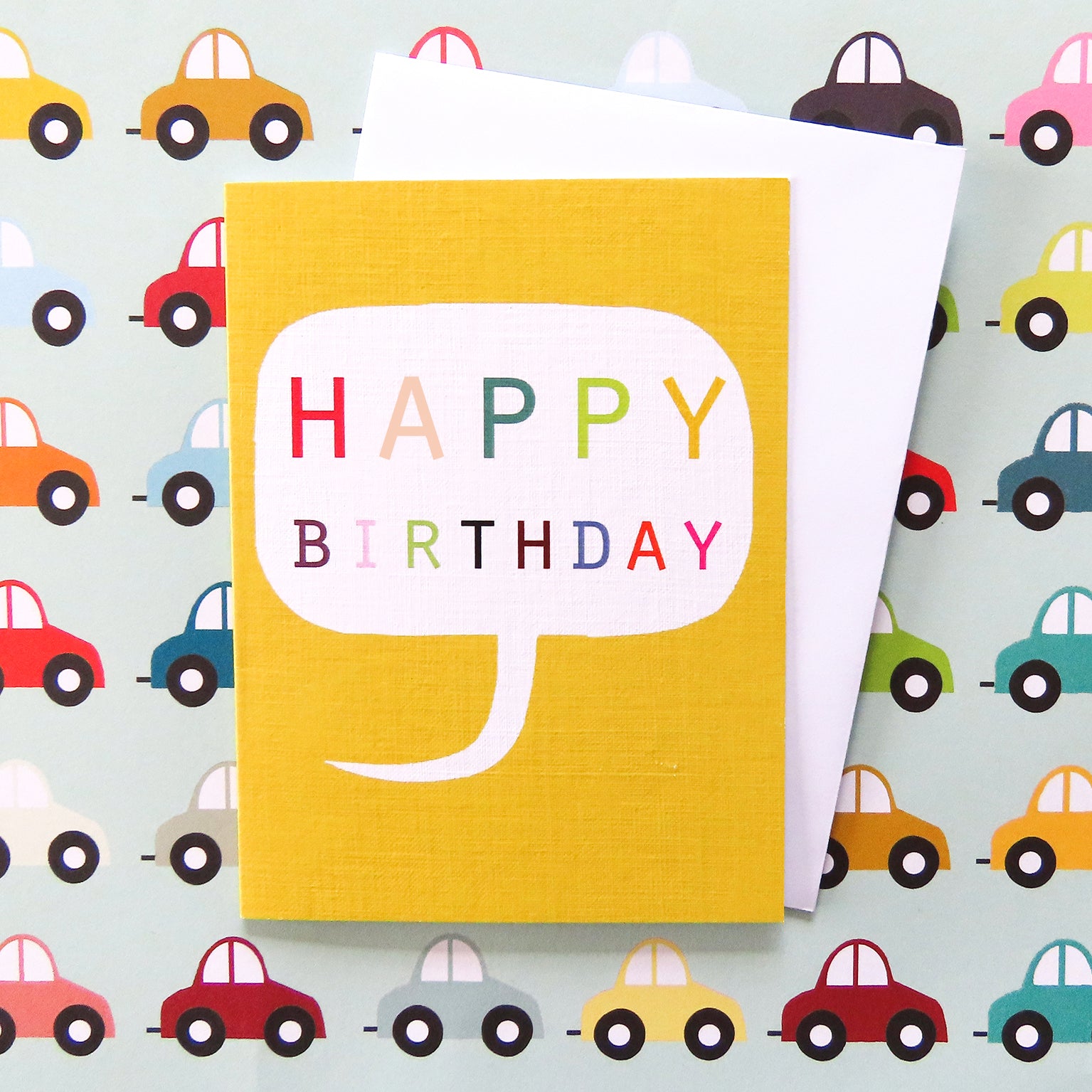 mini happy birthday card