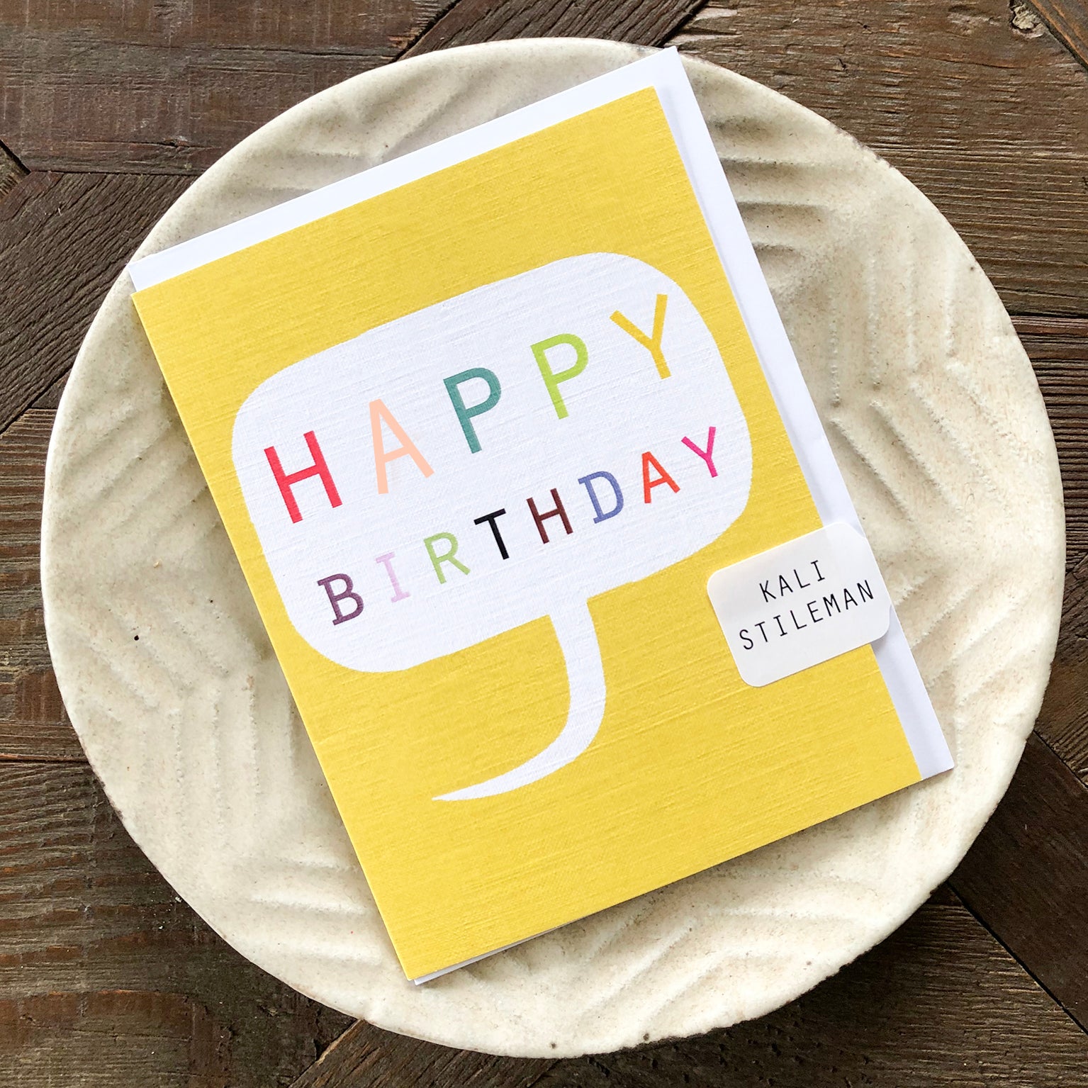 mini happy birthday card