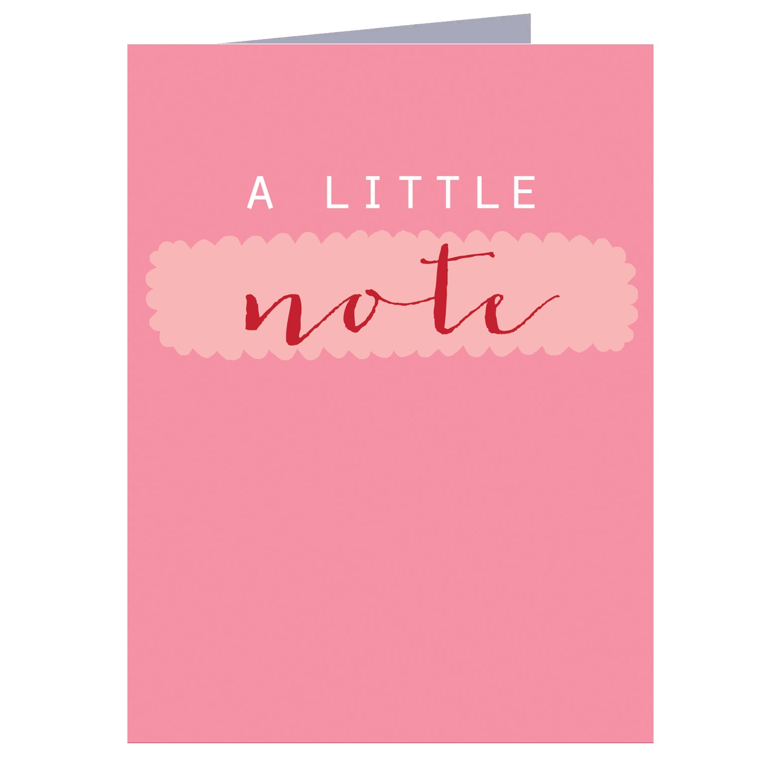 mini little note card