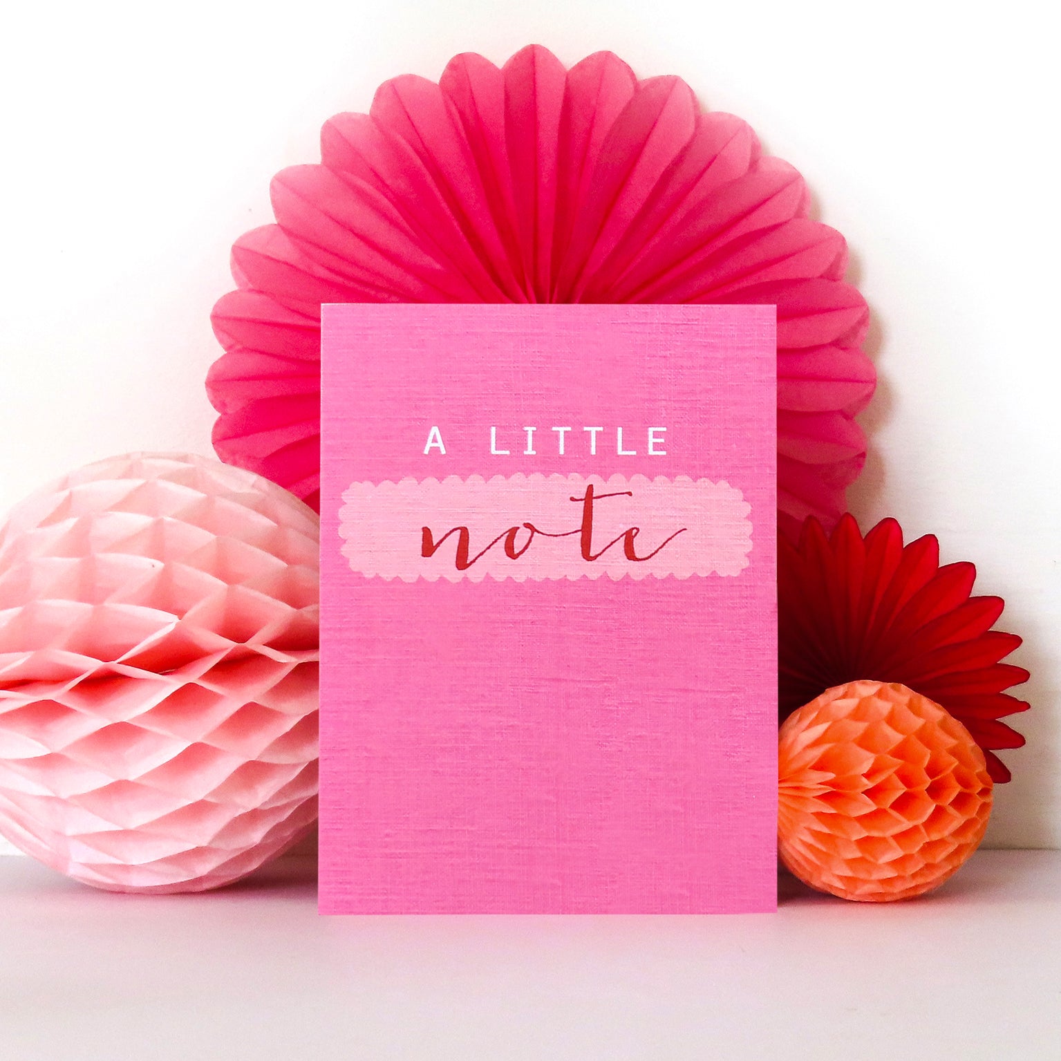 mini little note card