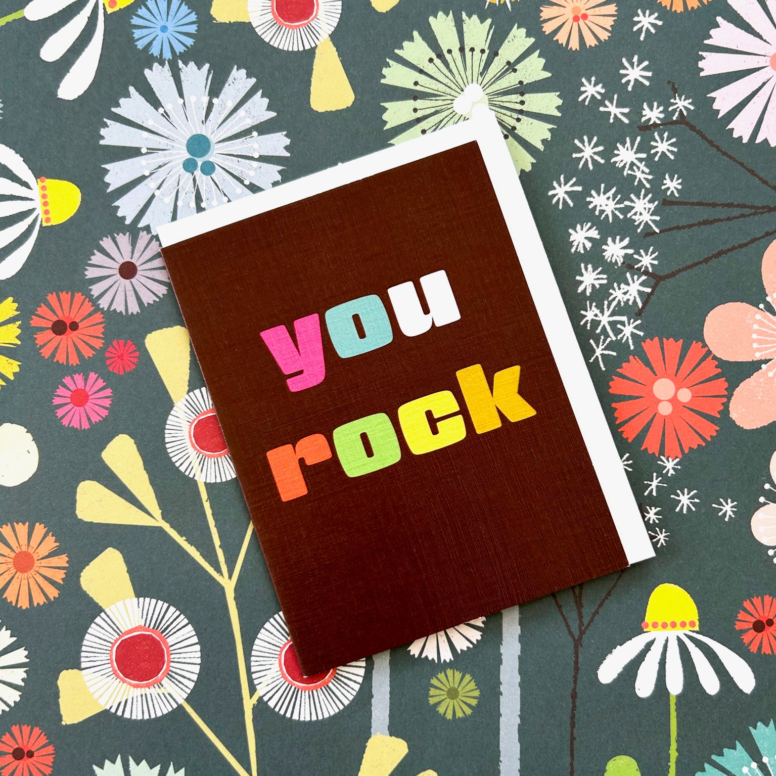 mini you rock card