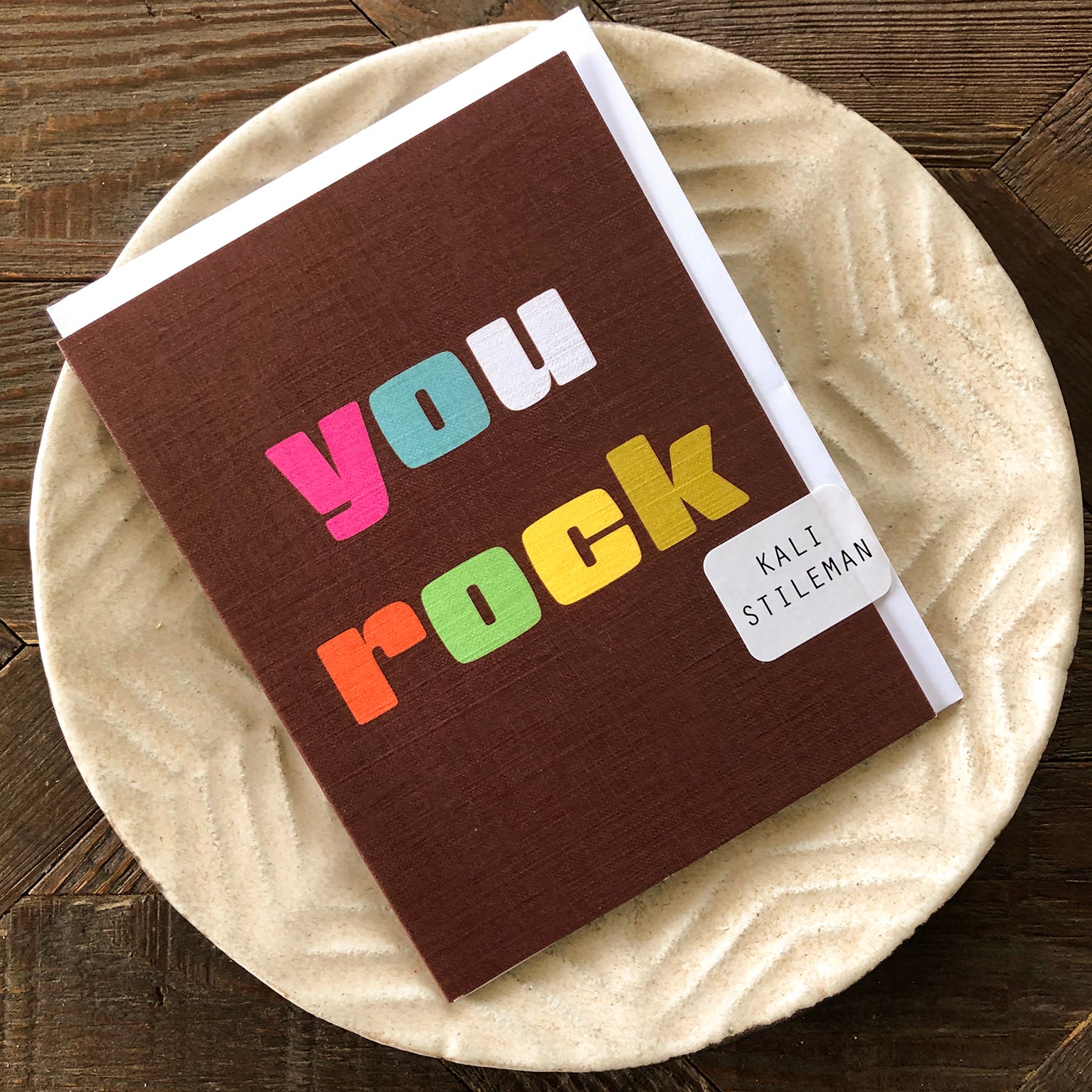 mini you rock card