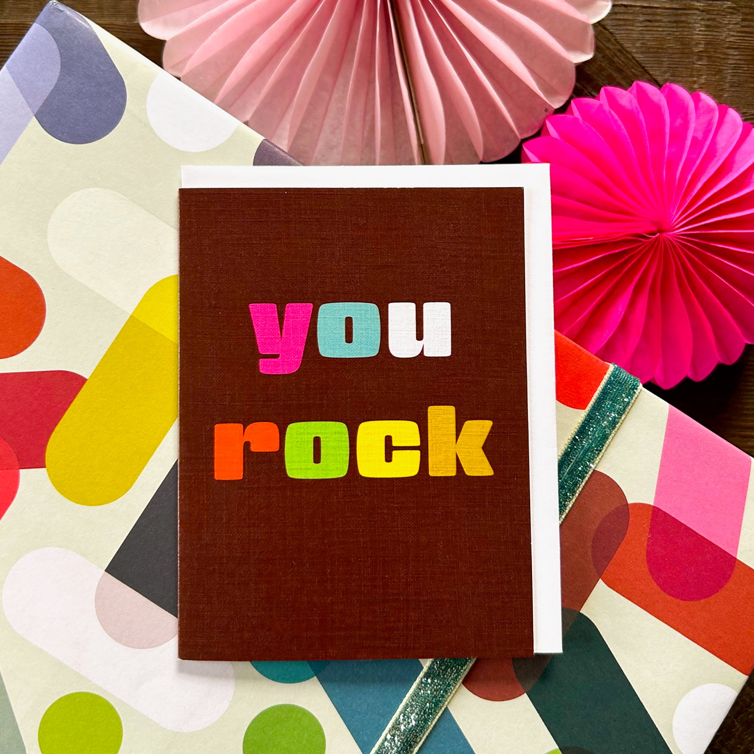 mini you rock card