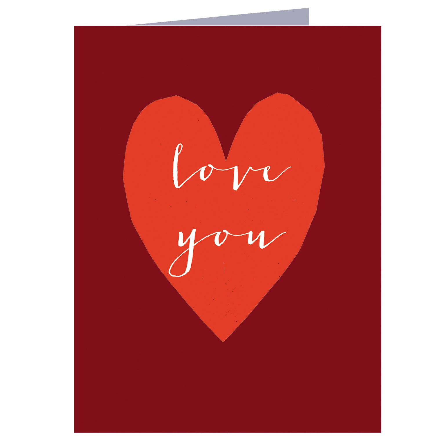 mini love you card