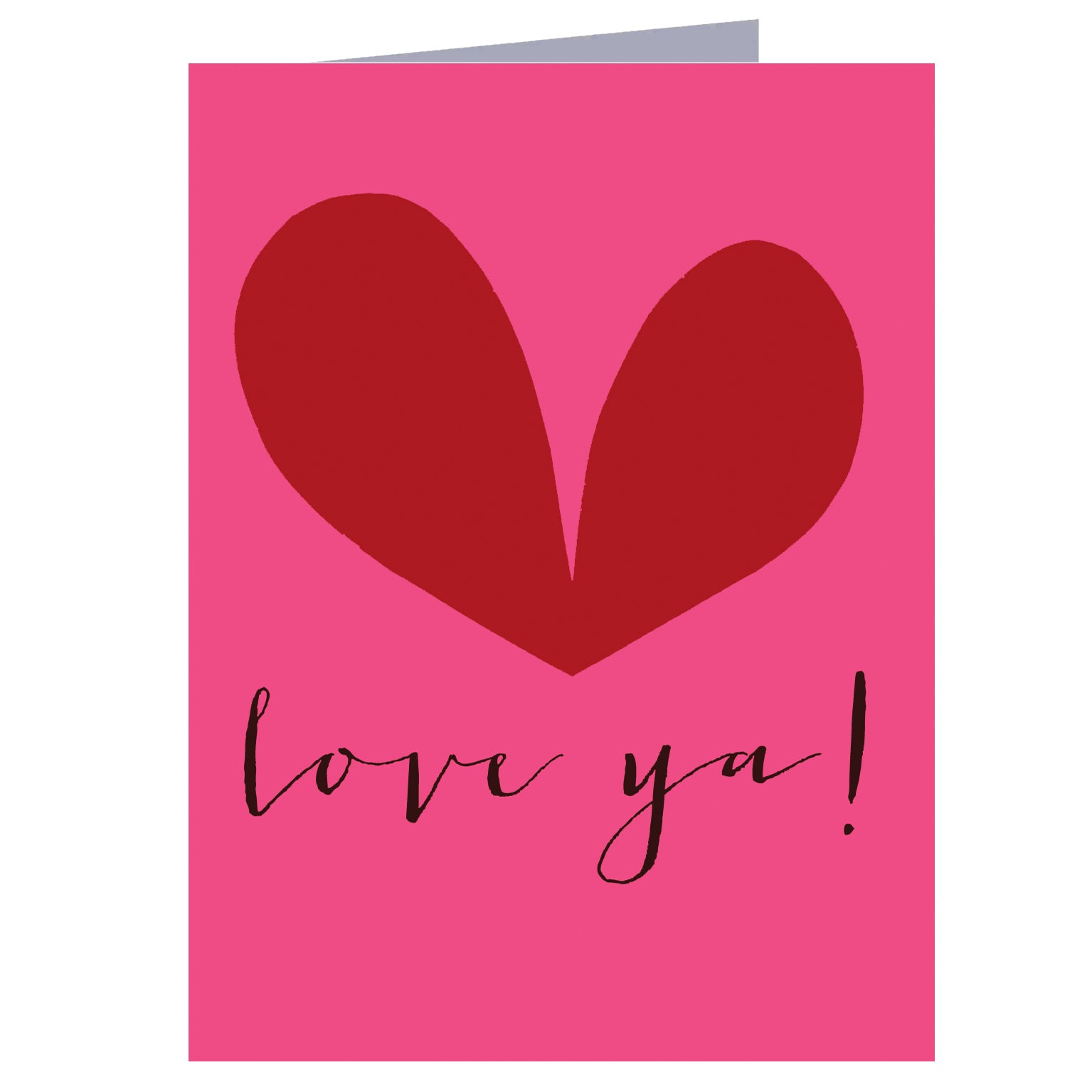 mini love ya! card