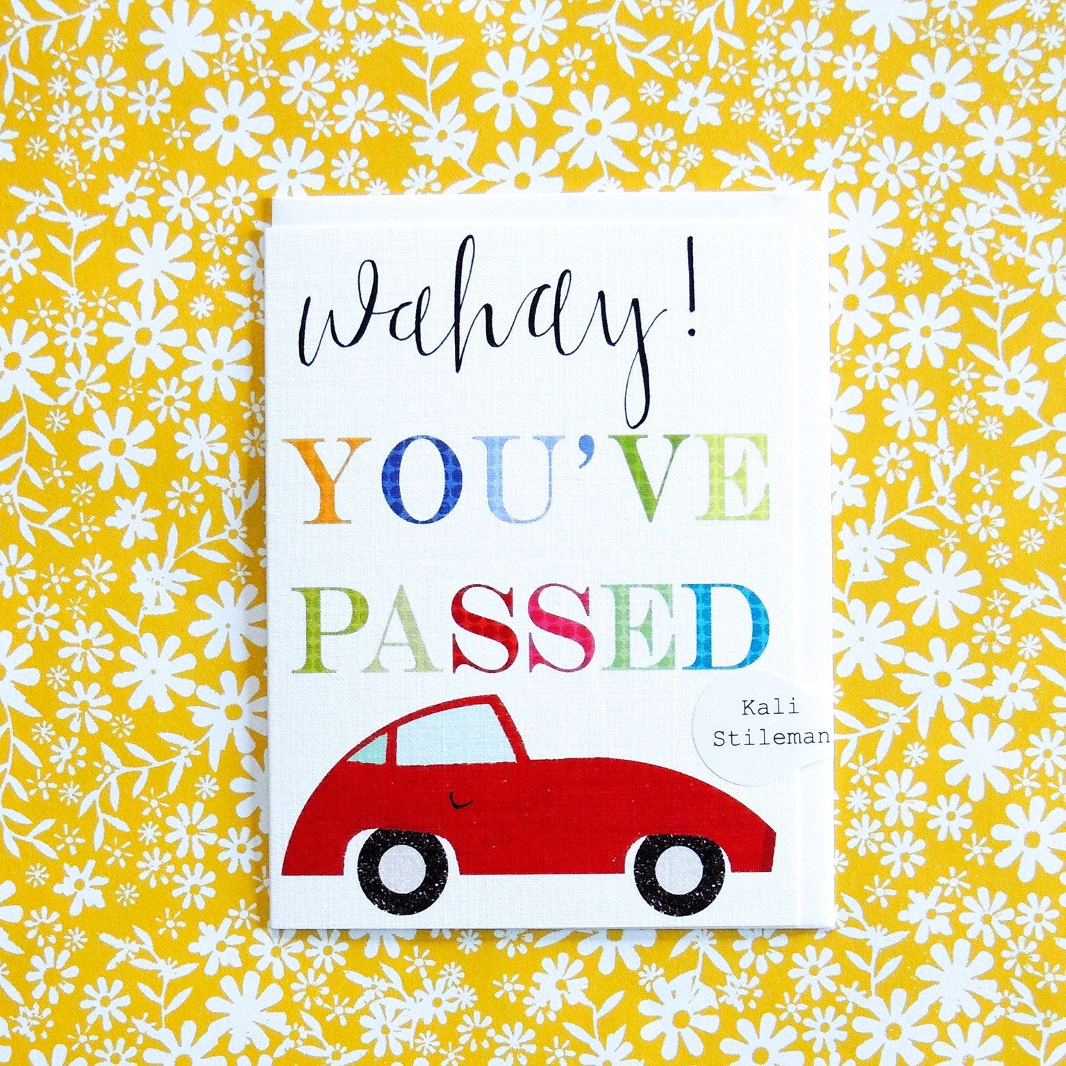 TW53 mini you've passed card