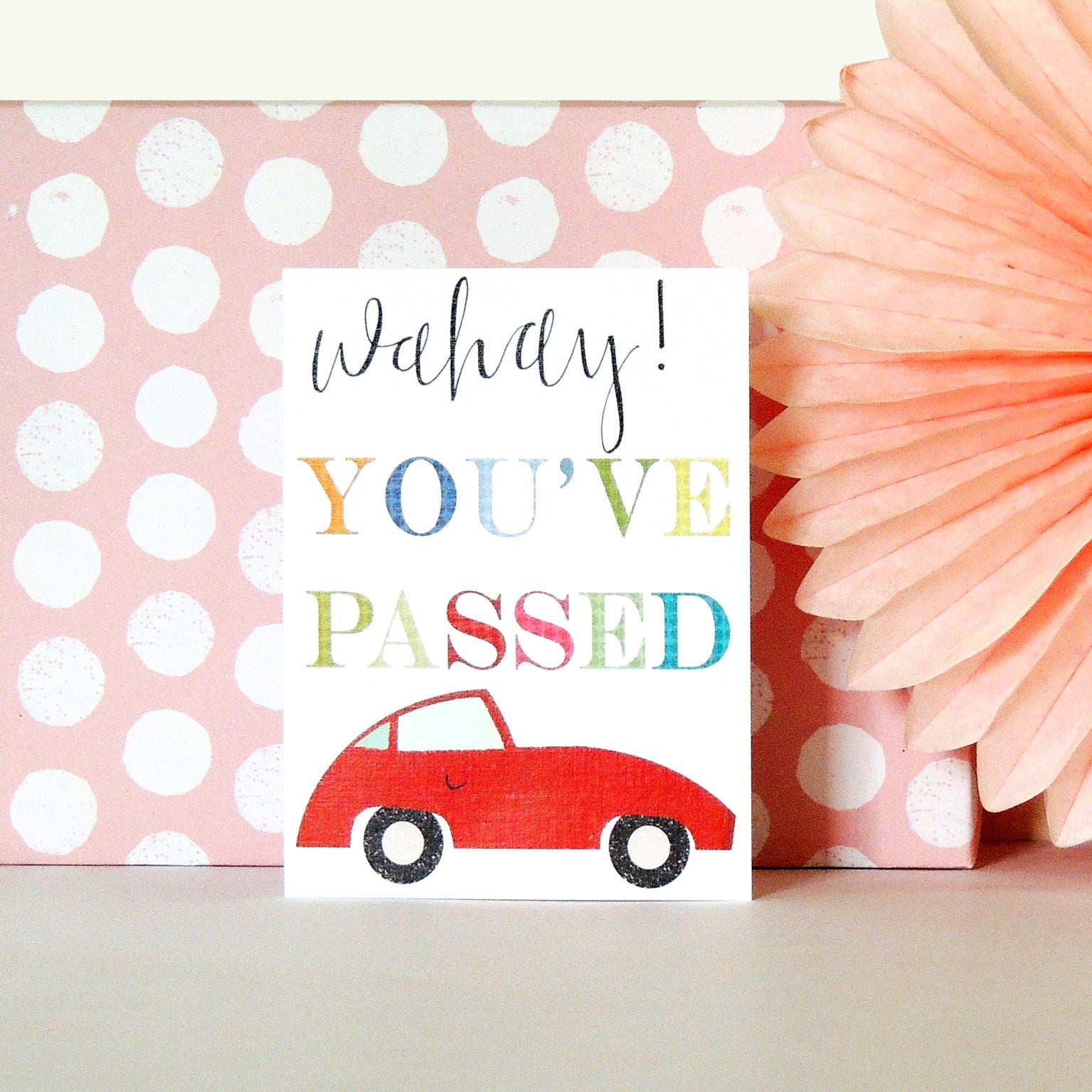 TW53 mini you've passed card