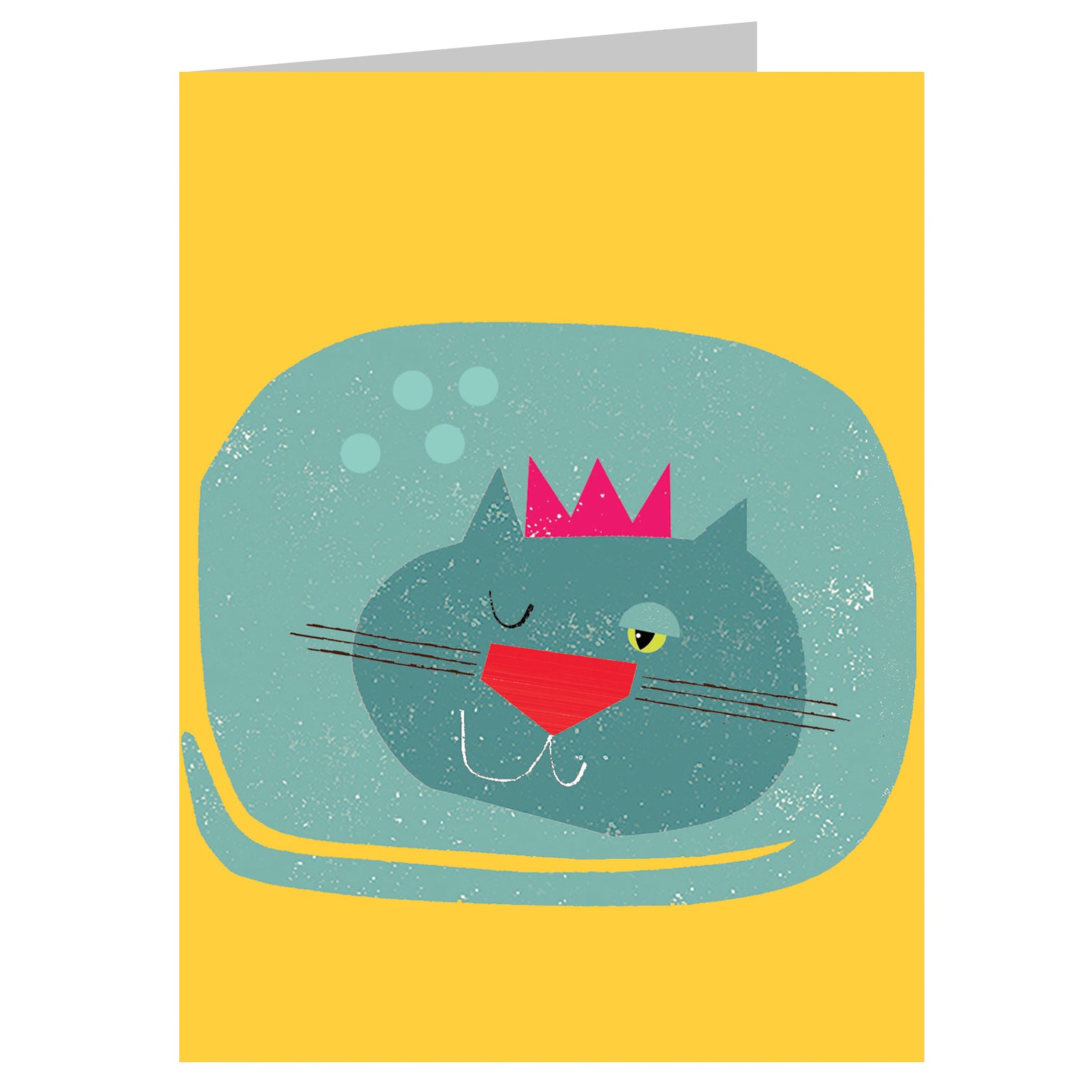 TW77 mini sleepy cat card