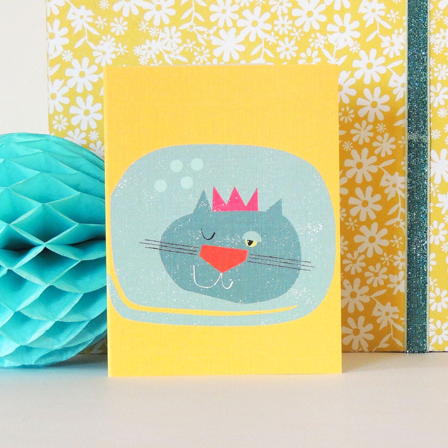 TW77 mini sleepy cat card