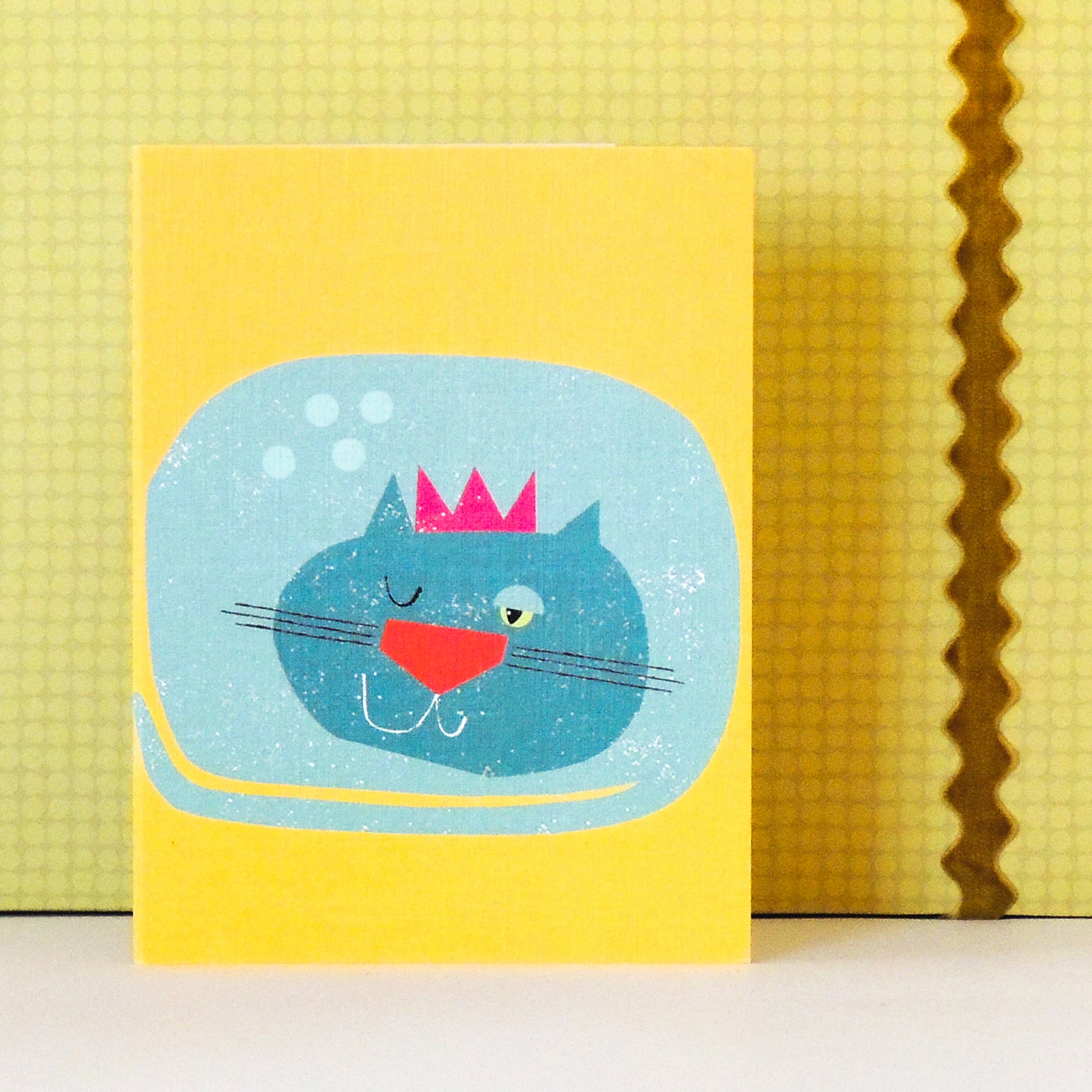 TW77 mini sleepy cat card