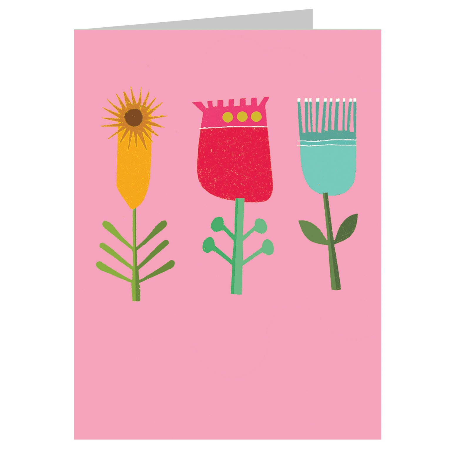 TW85 mini pink blooms card