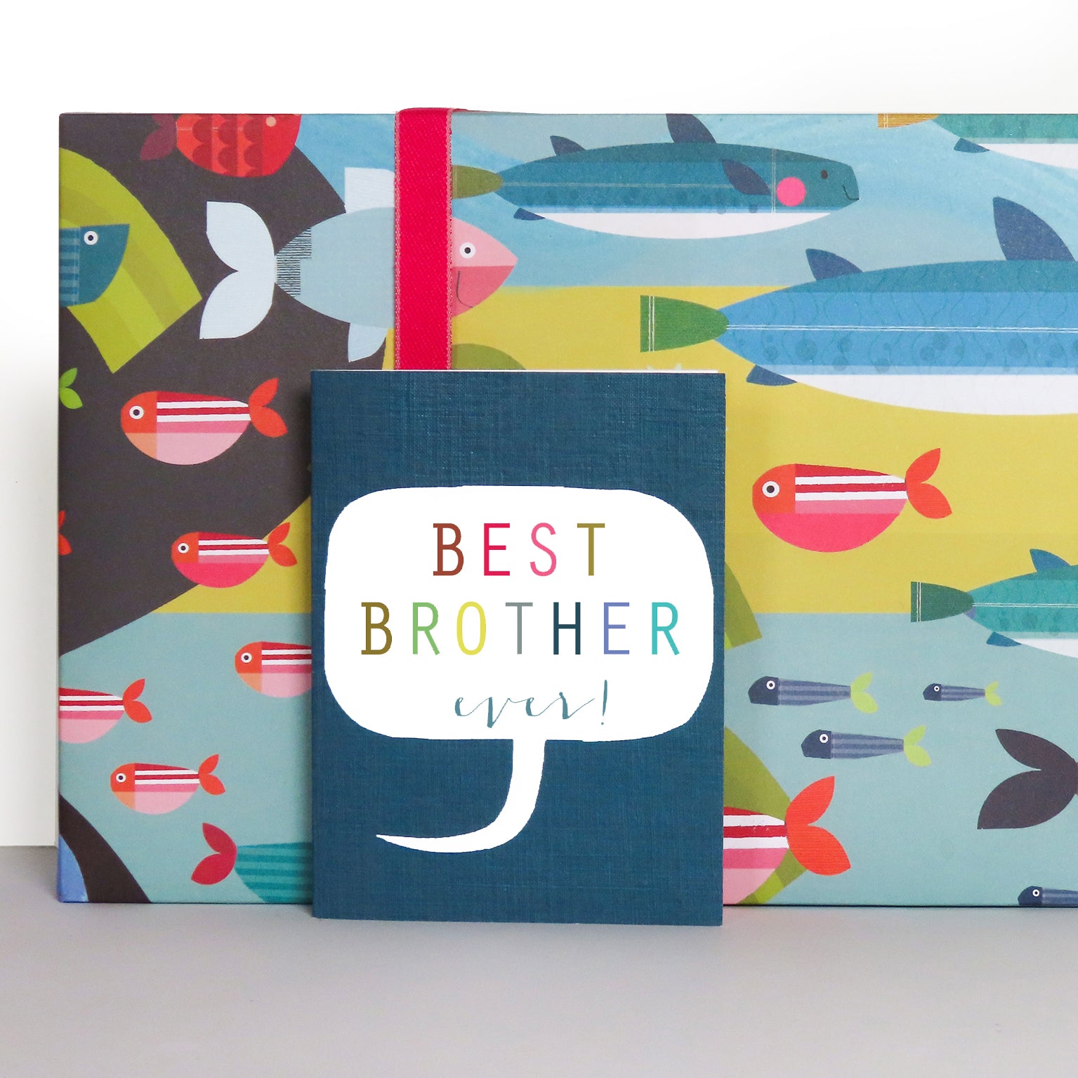 mini best brother card